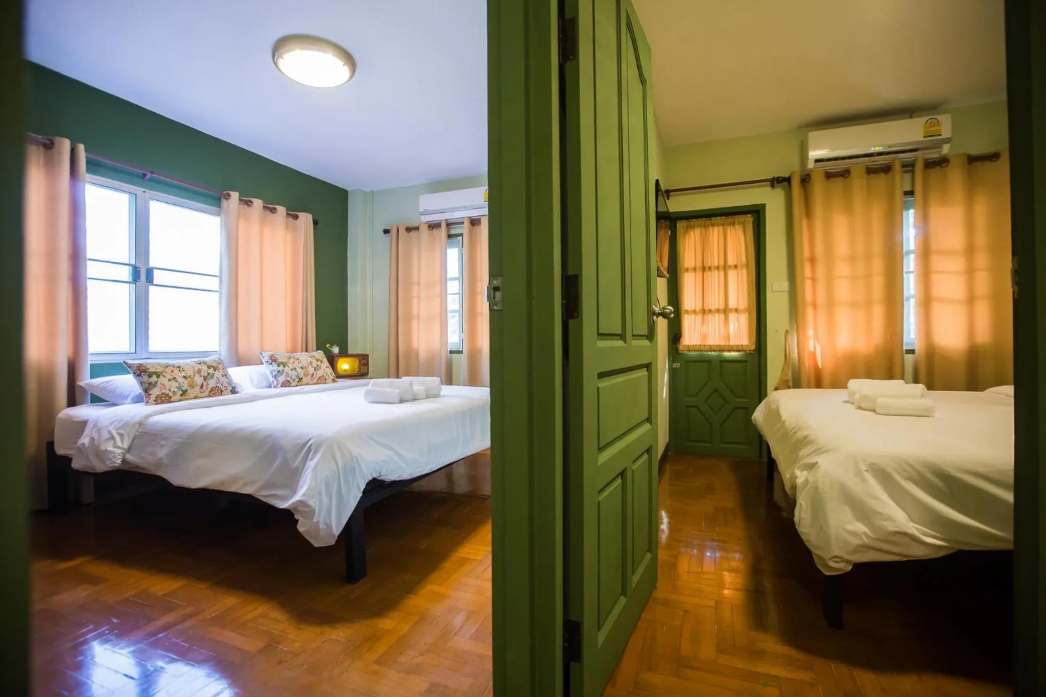 Photo of the whole room, Bed in Iroom Boutique House