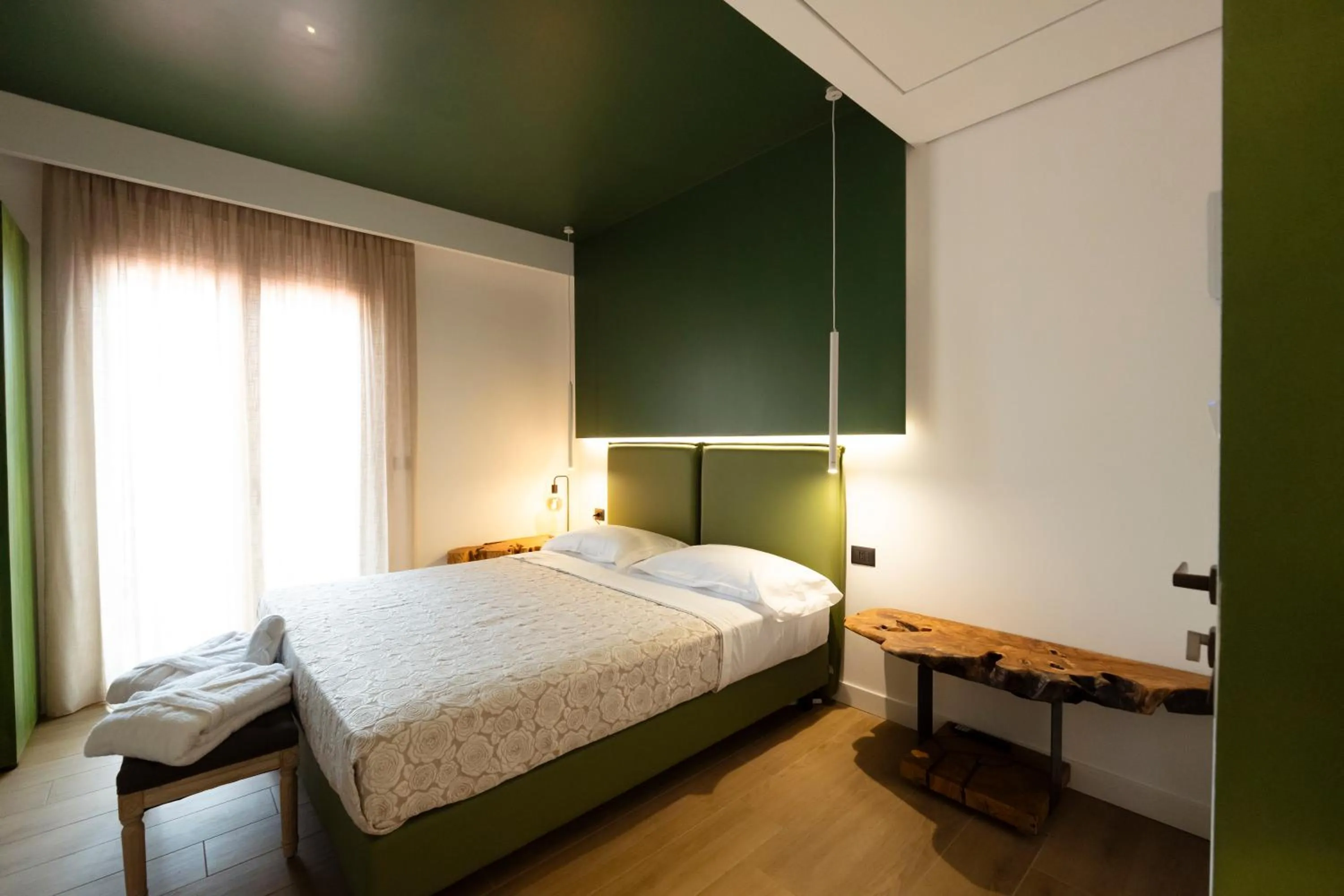 Bedroom, Bed in Hotel Ristorante Le Rose