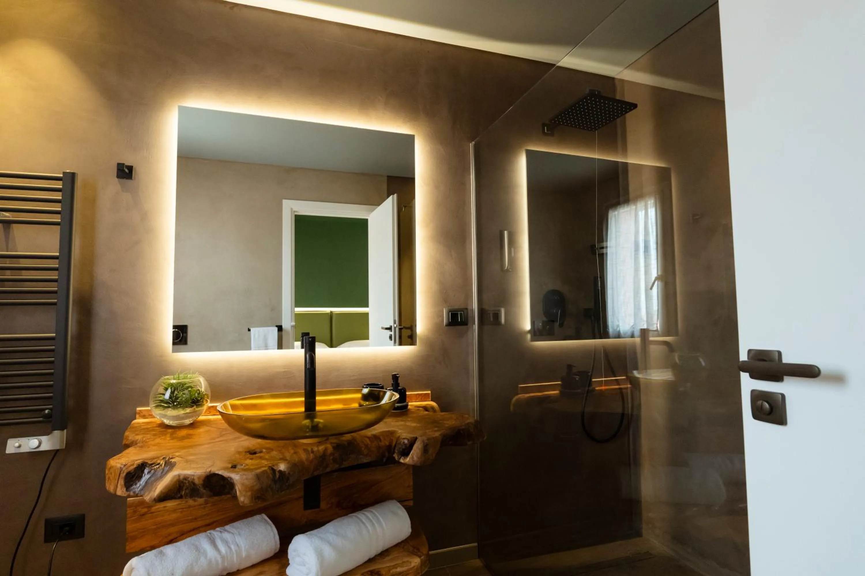 Bathroom in Hotel Ristorante Le Rose