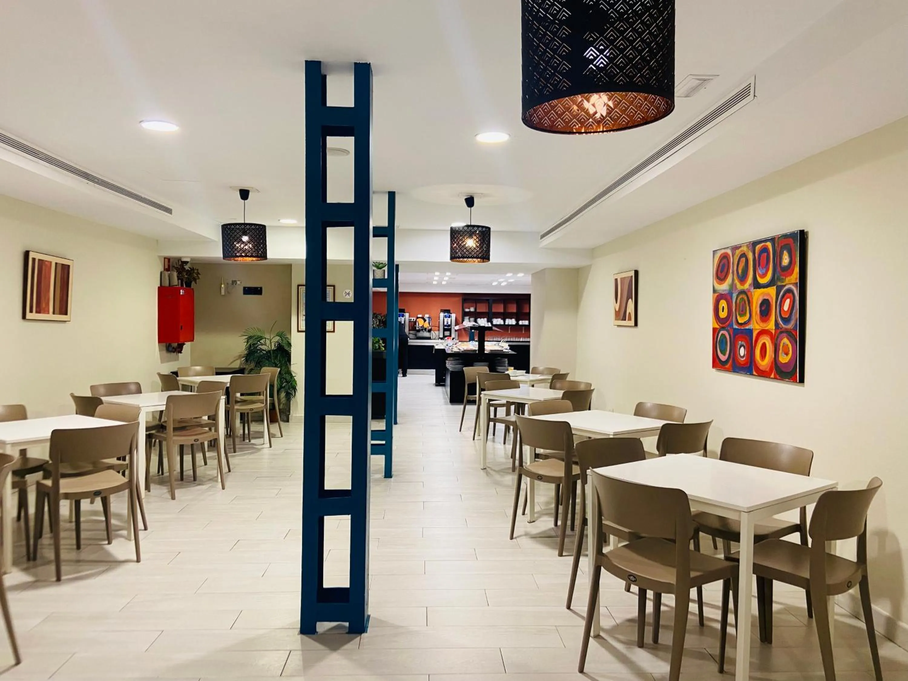 Dining area in Hotel Los Jazmines