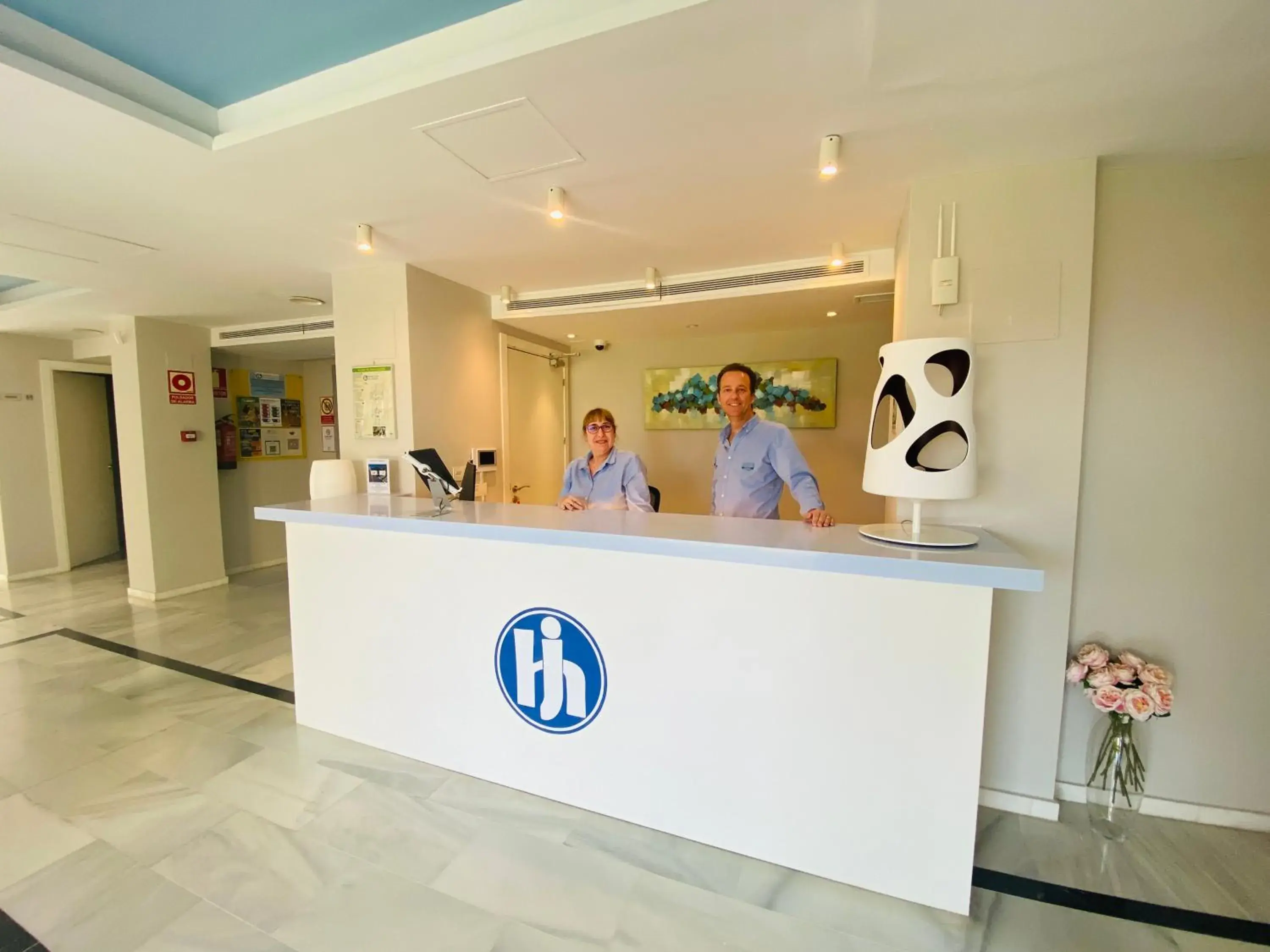 Lobby or reception in Hotel Los Jazmines Lobby or reception in Hotel Los Jazmines