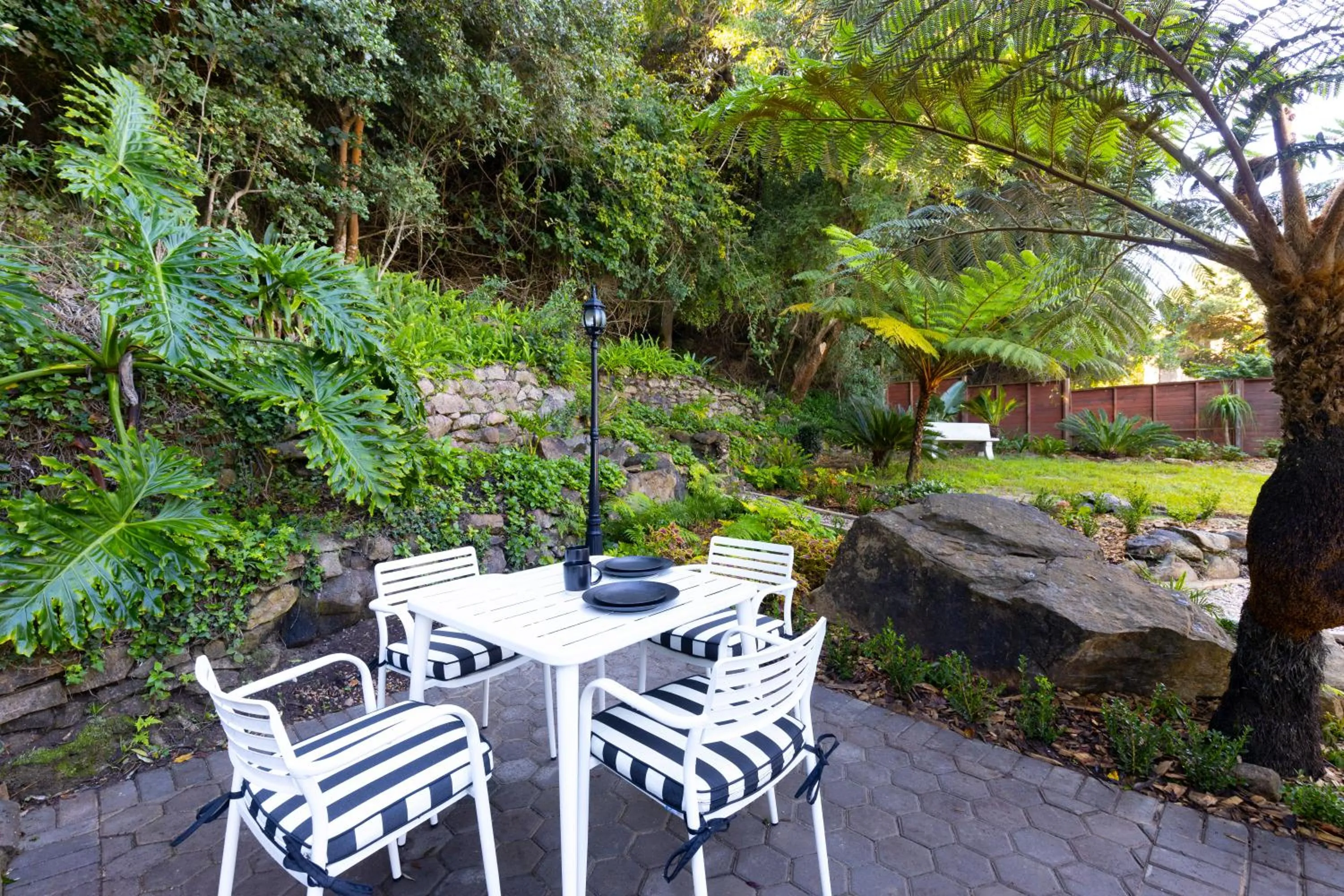 Patio in Cloverleigh Guest House