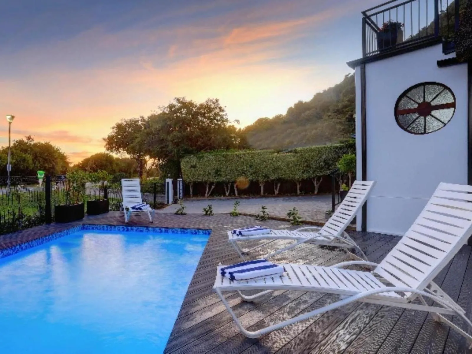 Patio in Cloverleigh Guest House