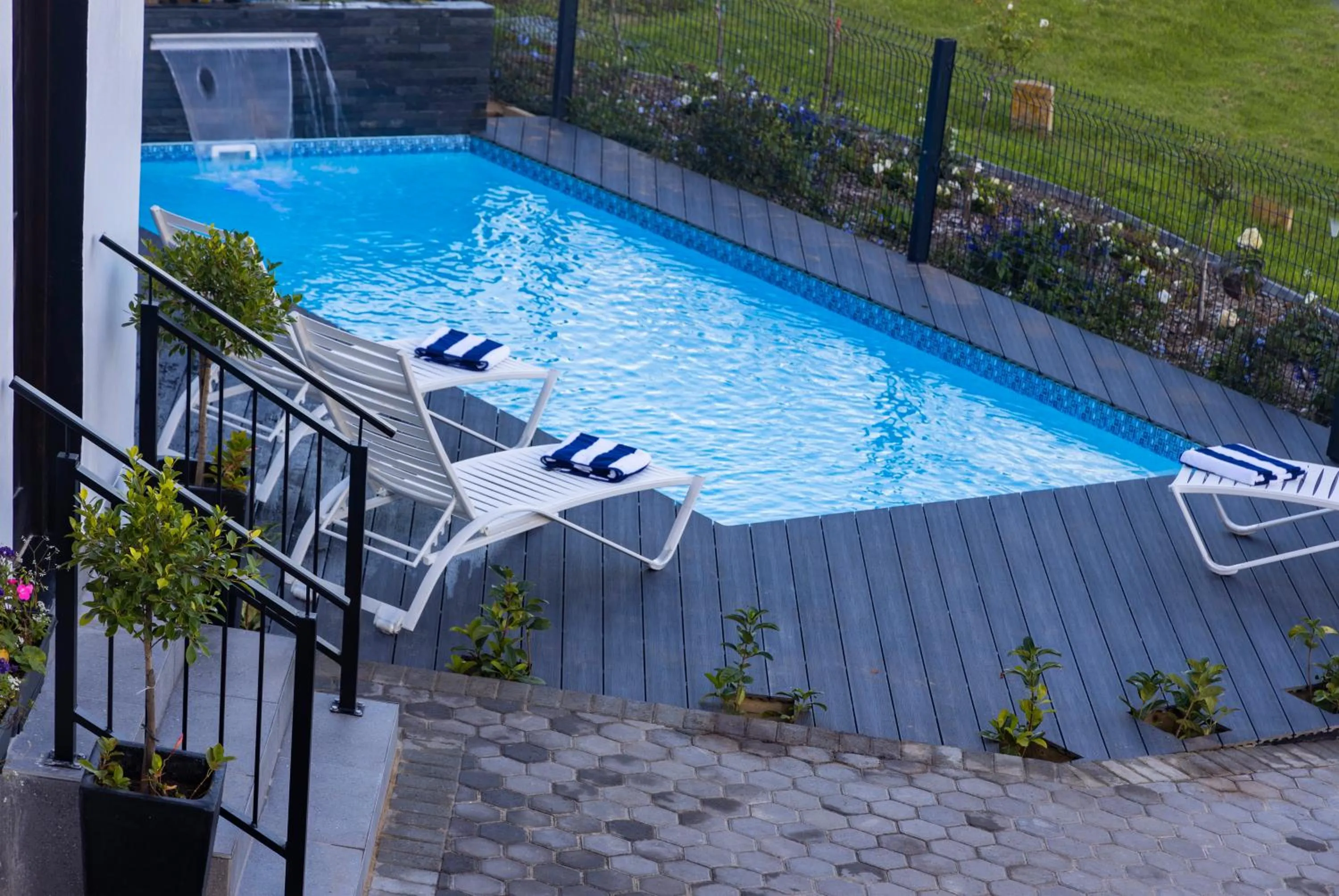 Patio in Cloverleigh Guest House