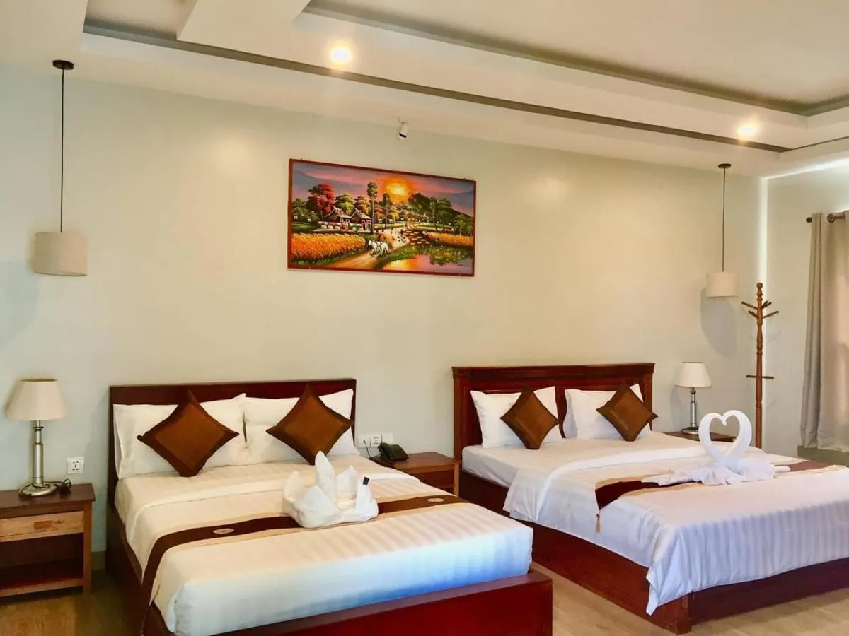 Bed in Nico's Hotel 2