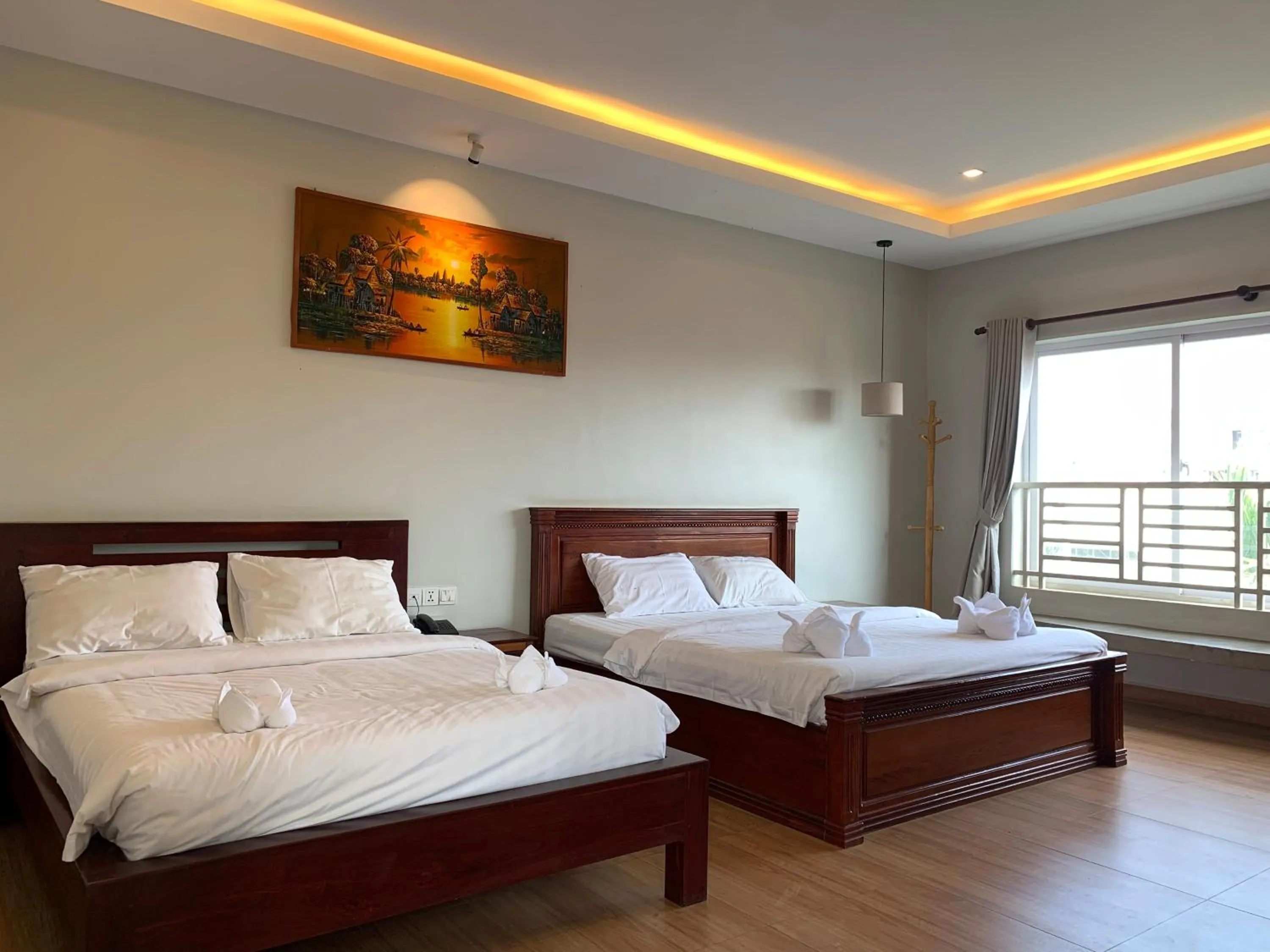 Bed in Nico's Hotel 2