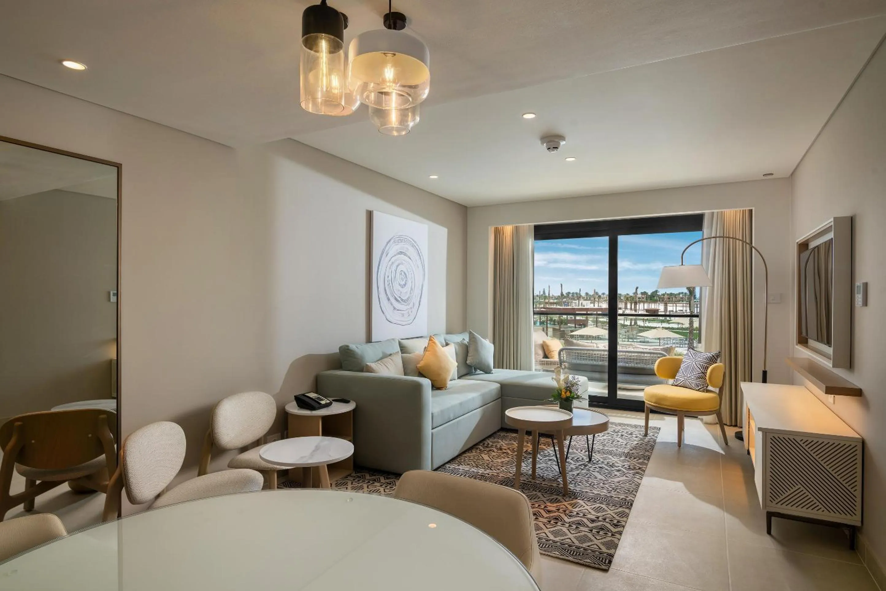 Seating area in Palma Bay Rotana Resort - New Alamein