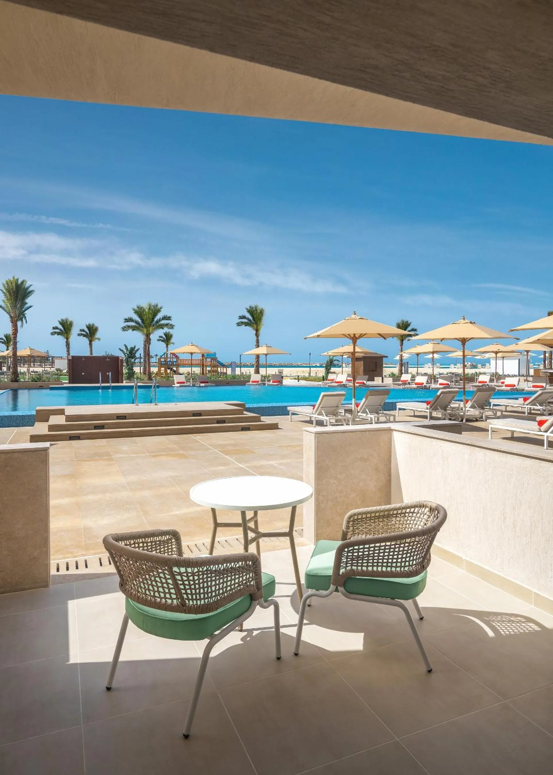 Balcony/Terrace in Palma Bay Rotana Resort - New Alamein
