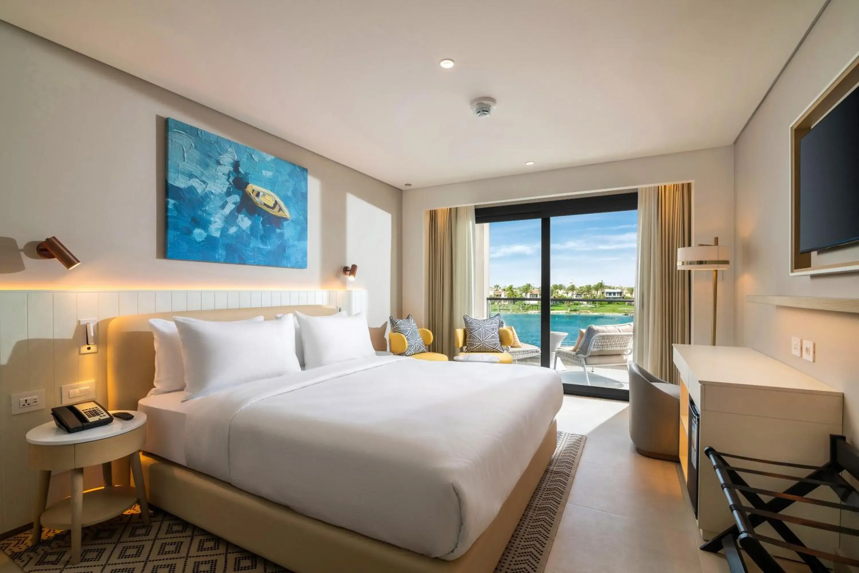 Photo of the whole room, Bed in Palma Bay Rotana Resort - New Alamein Photo of the whole room, Bed in Palma Bay Rotana Resort - New Alamein