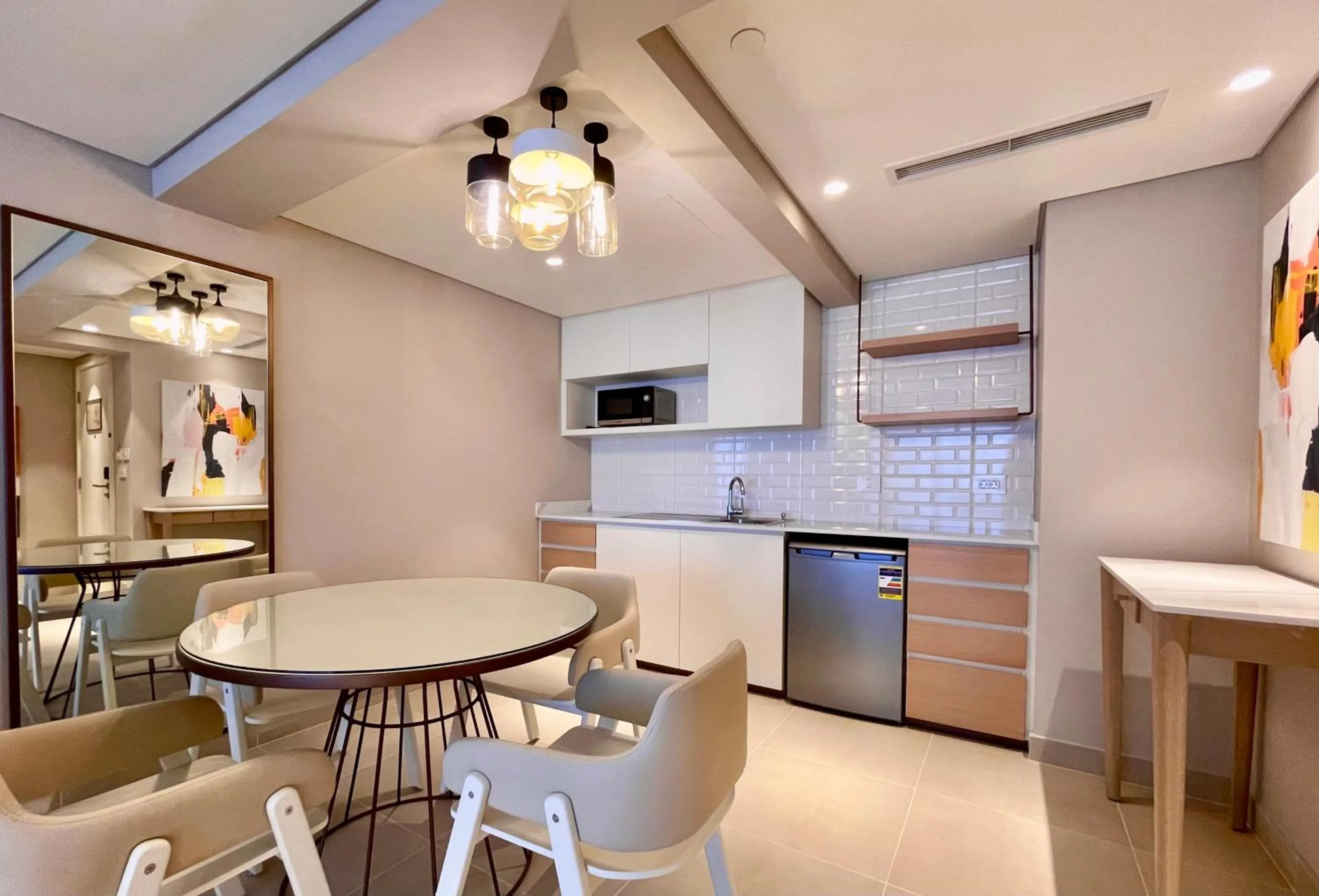 Kitchen or kitchenette in Palma Bay Rotana Resort - New Alamein