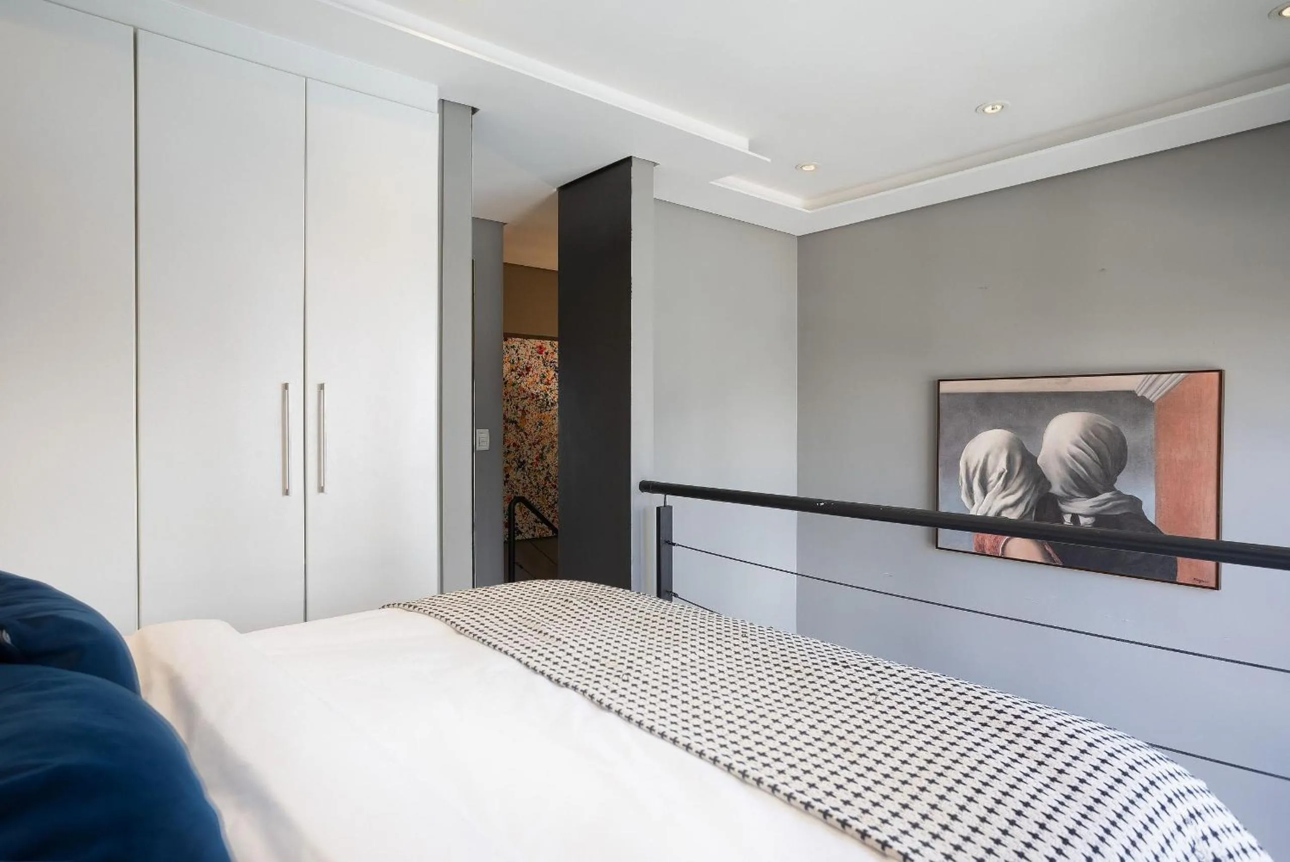 Bedroom, Bed in Urbano Duplex