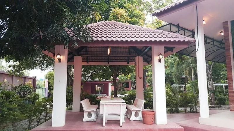 Patio in Phalaburi resort by dreamhouse