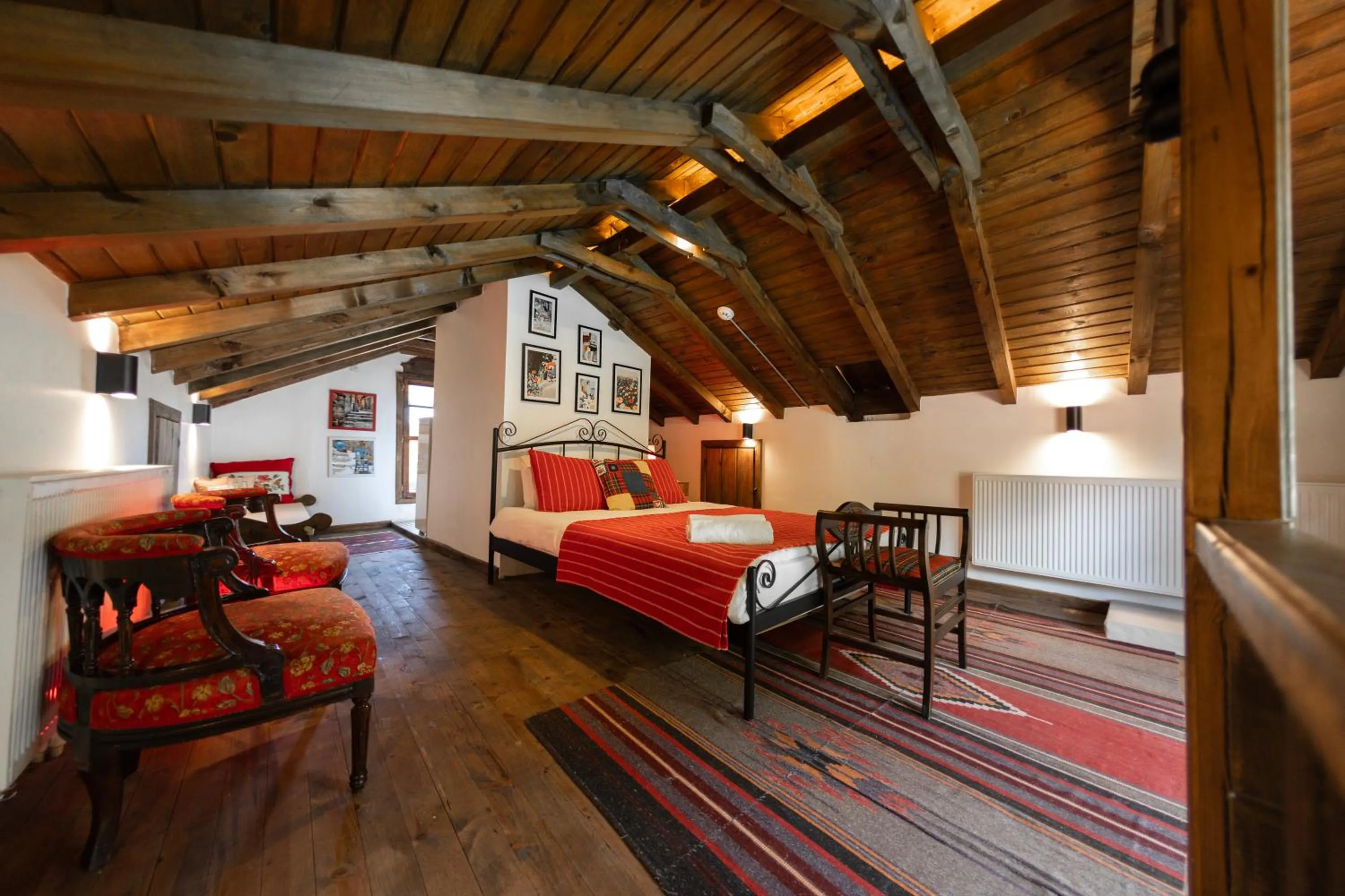 Bed in Arslan Bey Konağı Butik Otel