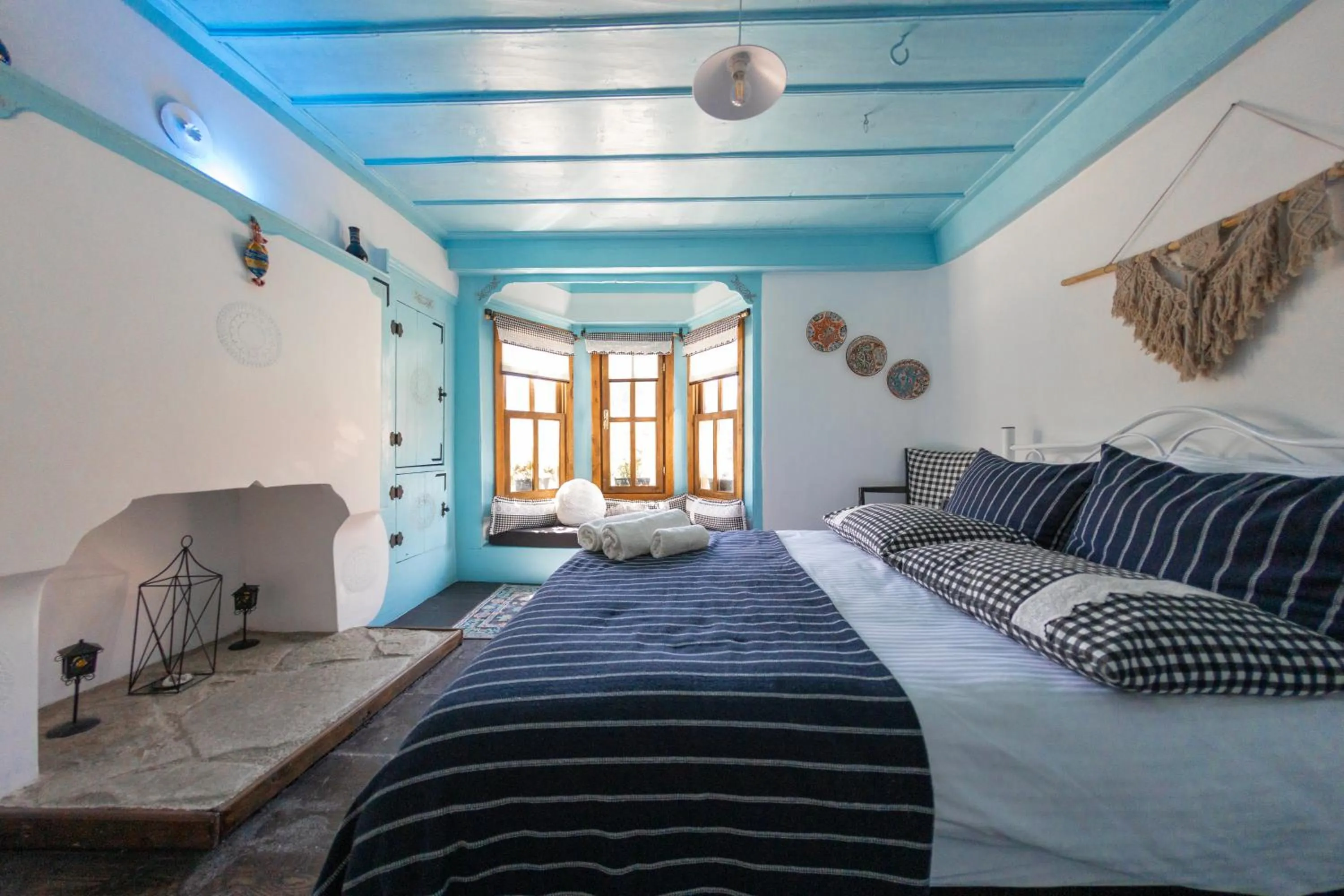 Bed in Arslan Bey Konağı Butik Otel