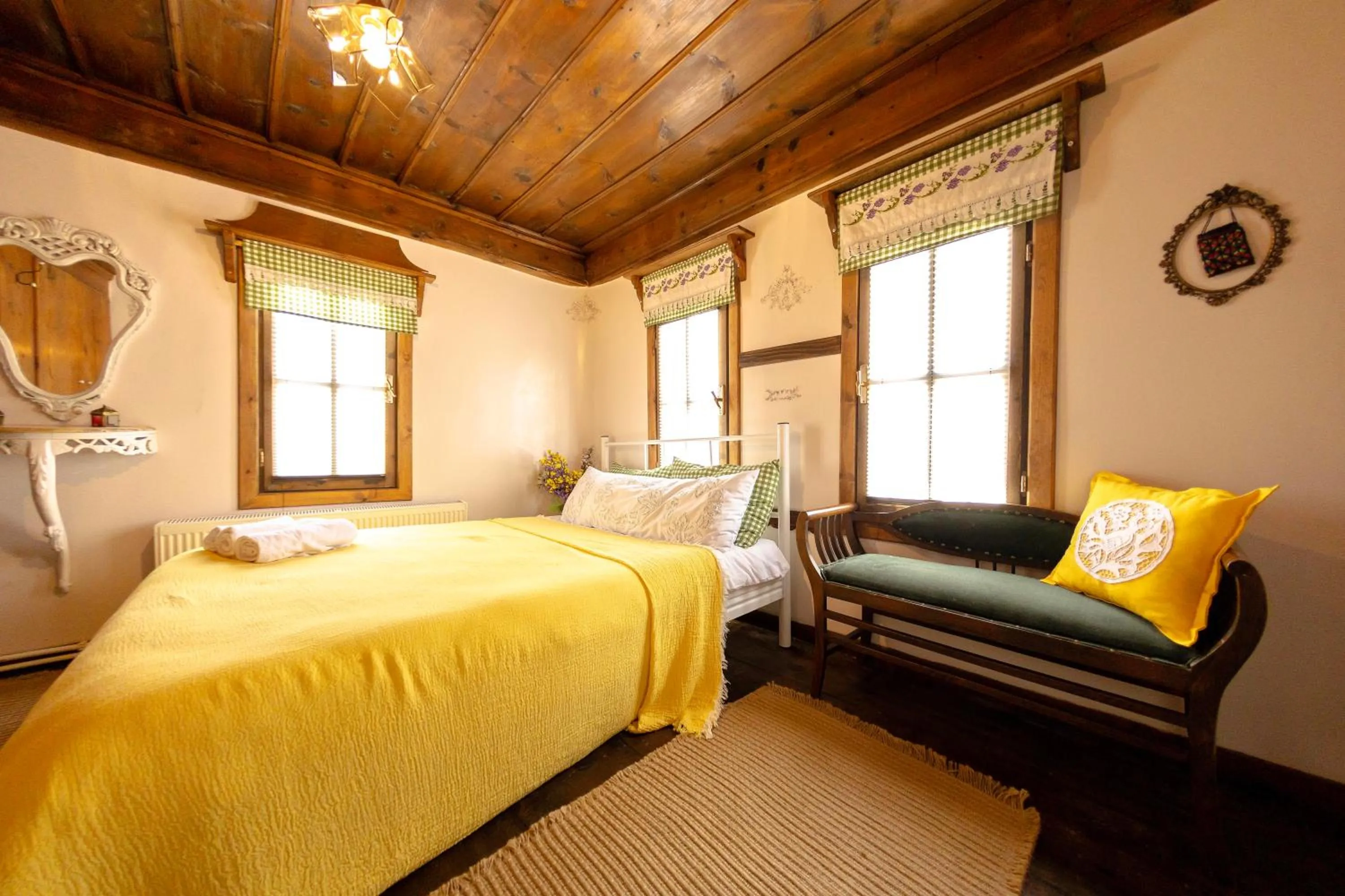 Bed in Arslan Bey Konağı Butik Otel