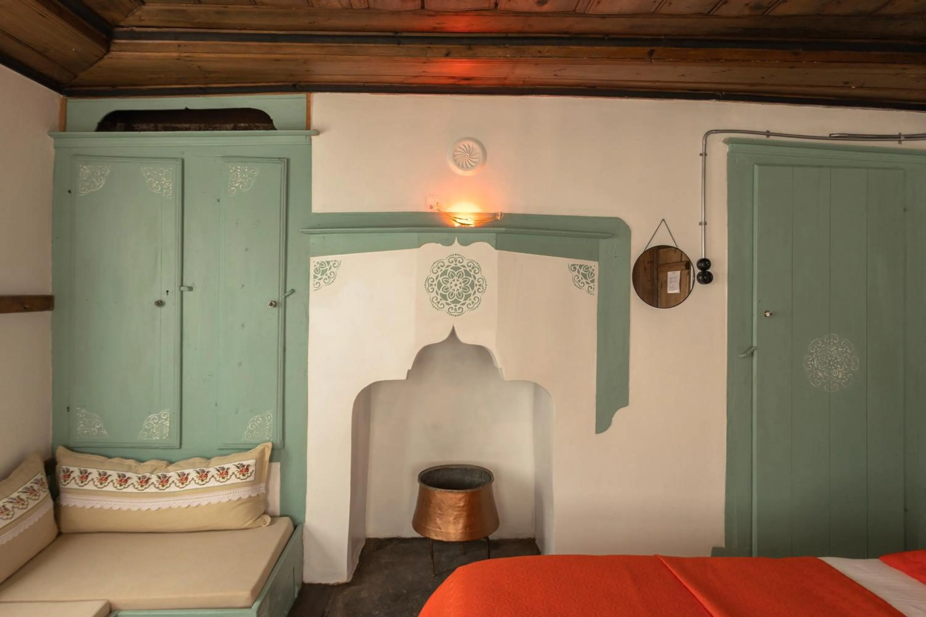 Bed in Arslan Bey Konağı Butik Otel