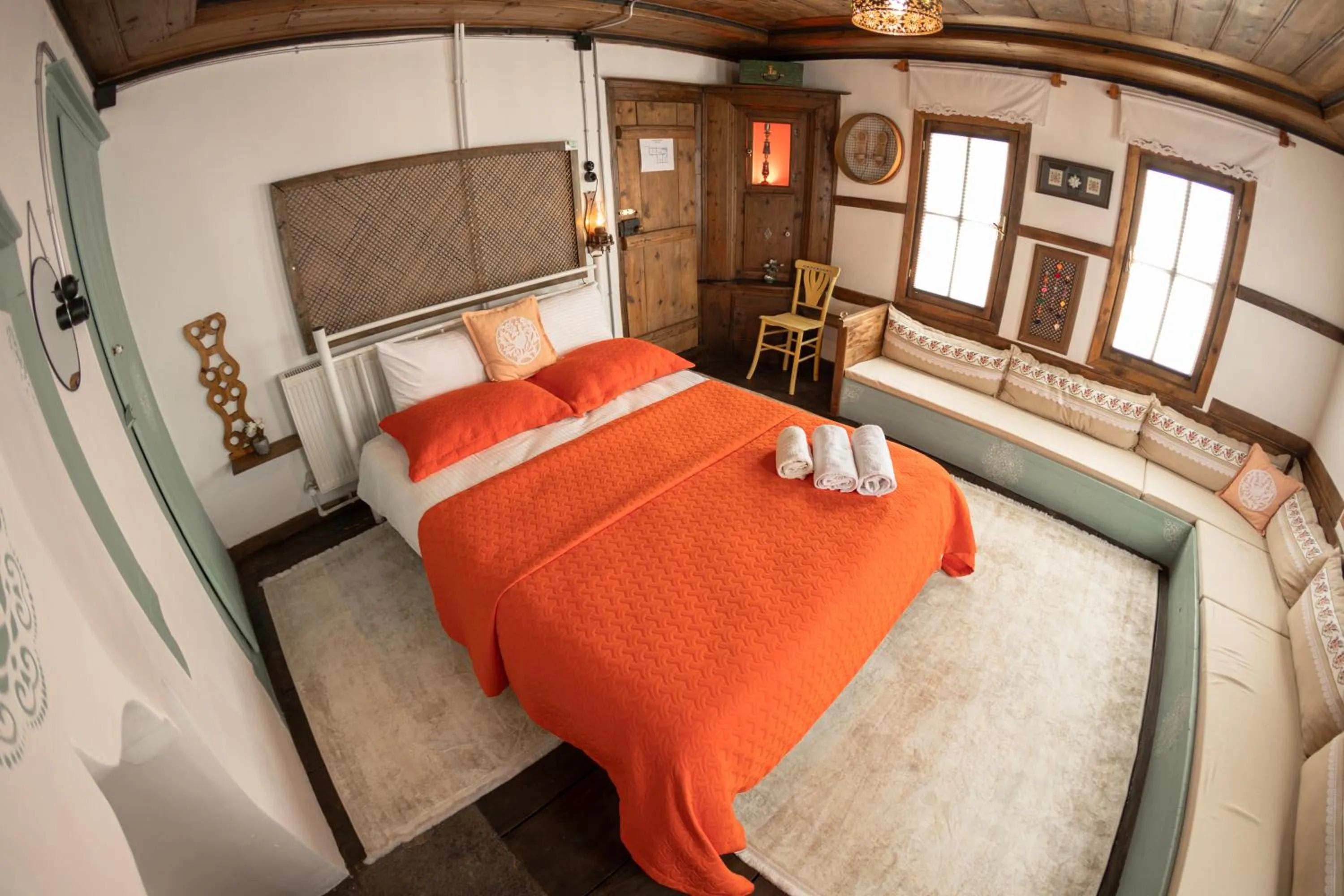 Bed in Arslan Bey Konağı Butik Otel