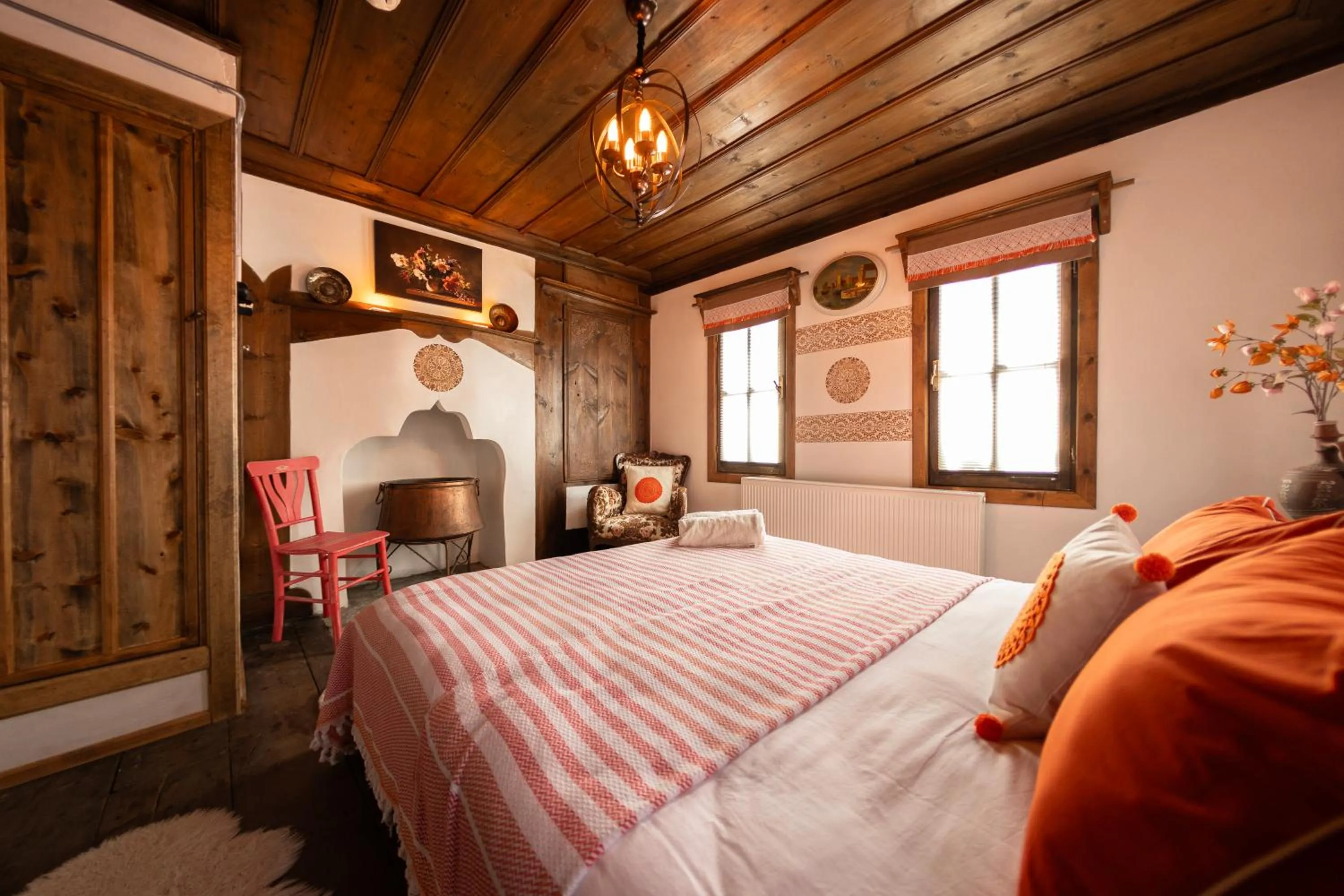 Bed in Arslan Bey Konağı Butik Otel