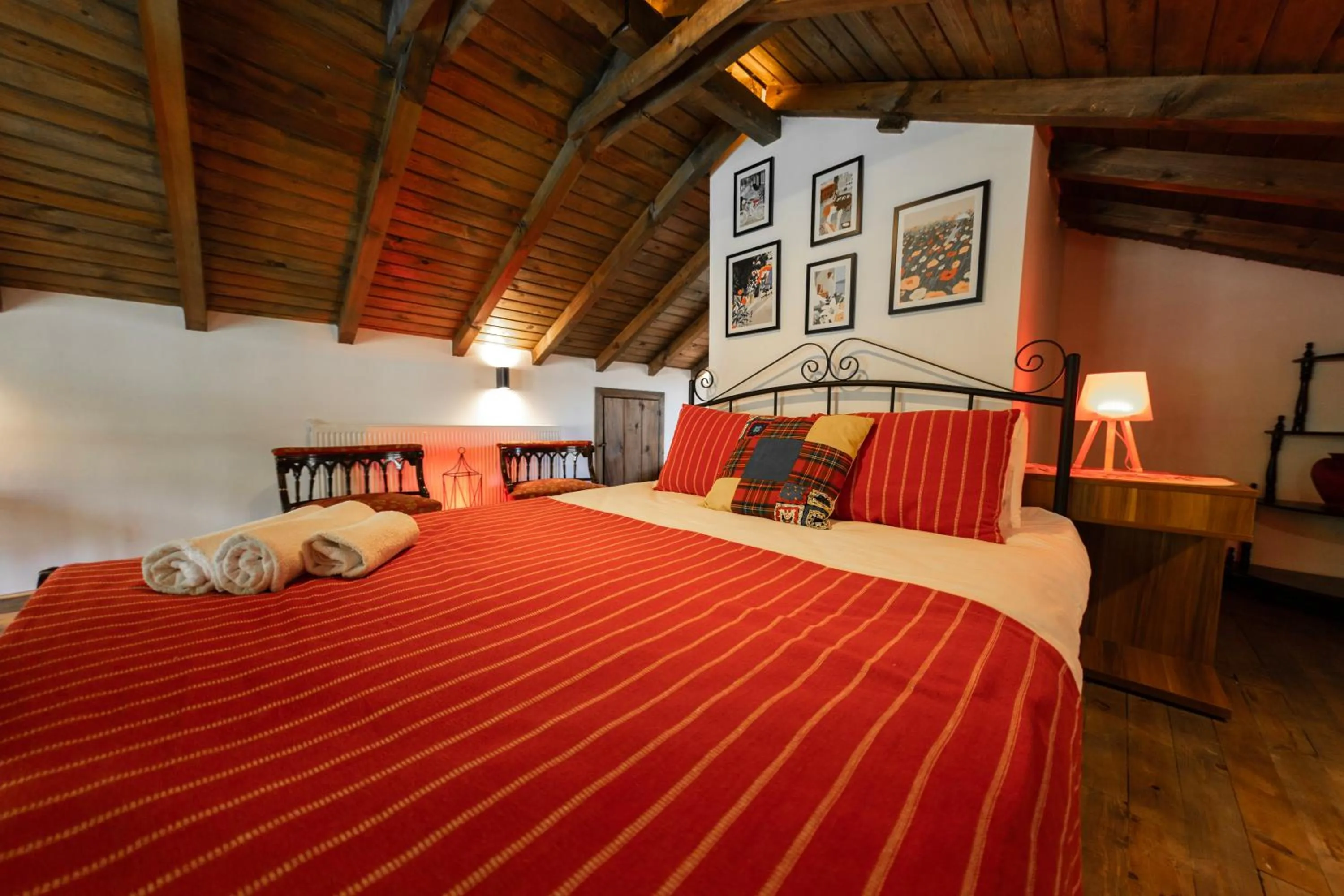 Bed in Arslan Bey Konağı Butik Otel