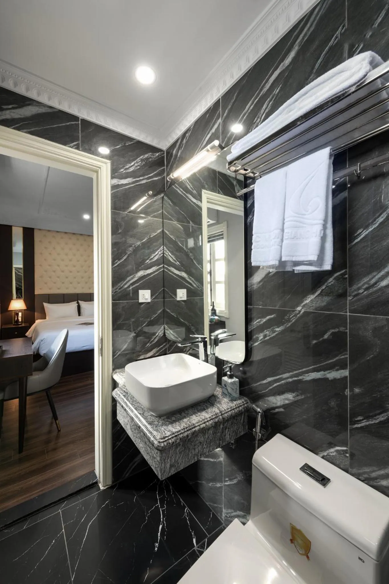 Bathroom in Avani Central Hanoi Hotel