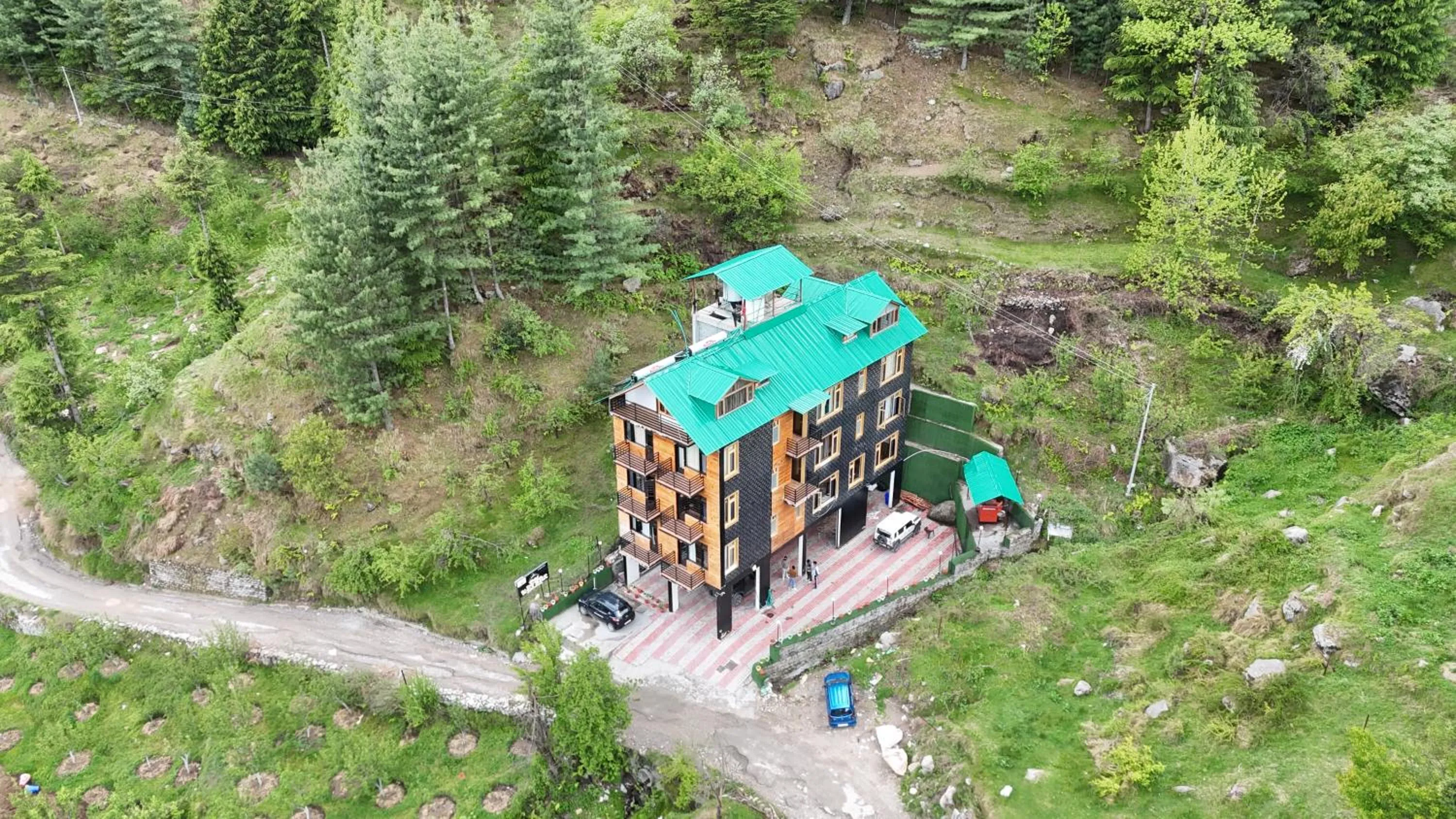 Property building in Hotel Black Magic