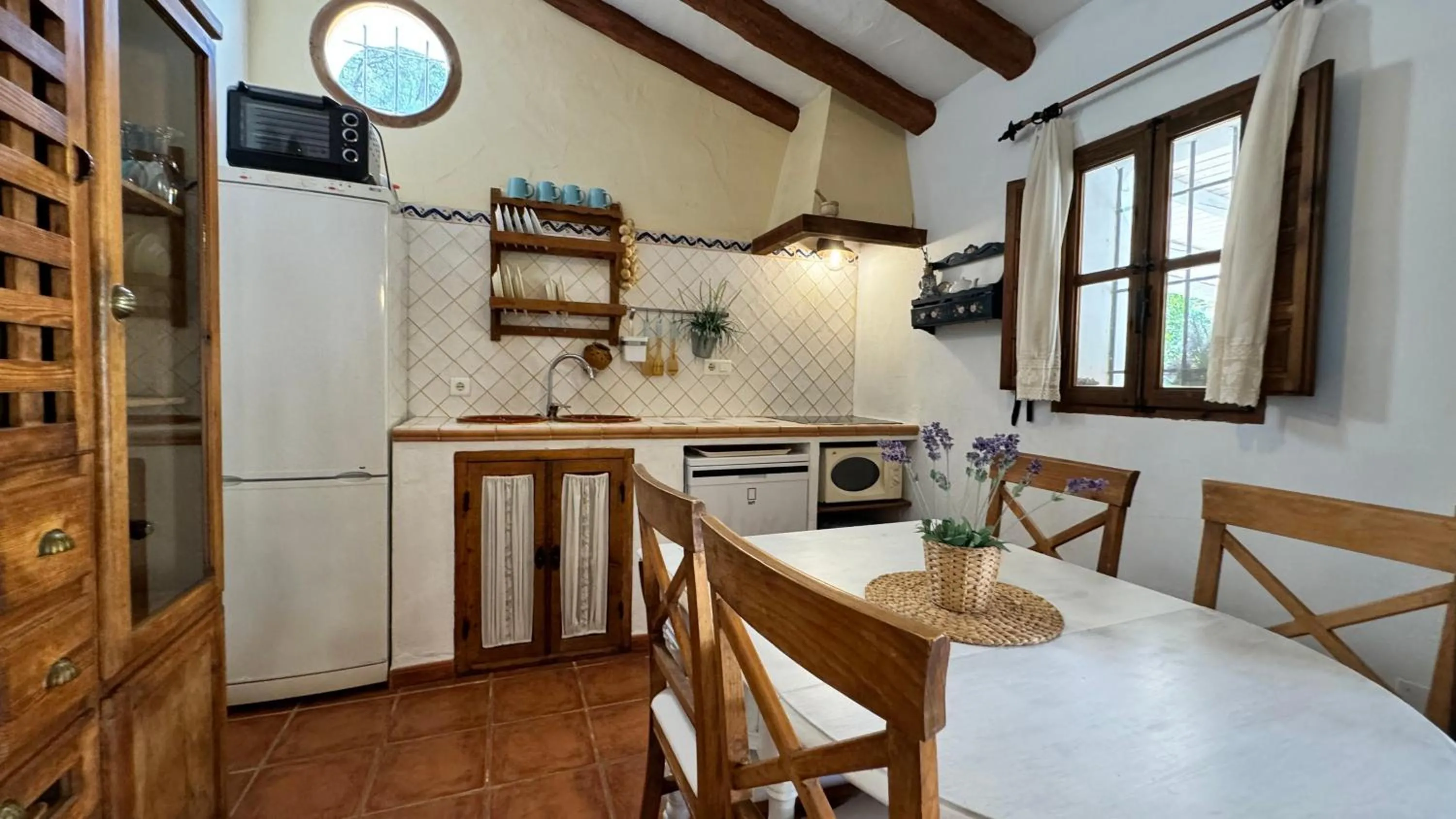 Kitchen or kitchenette in Cortijo El Majito