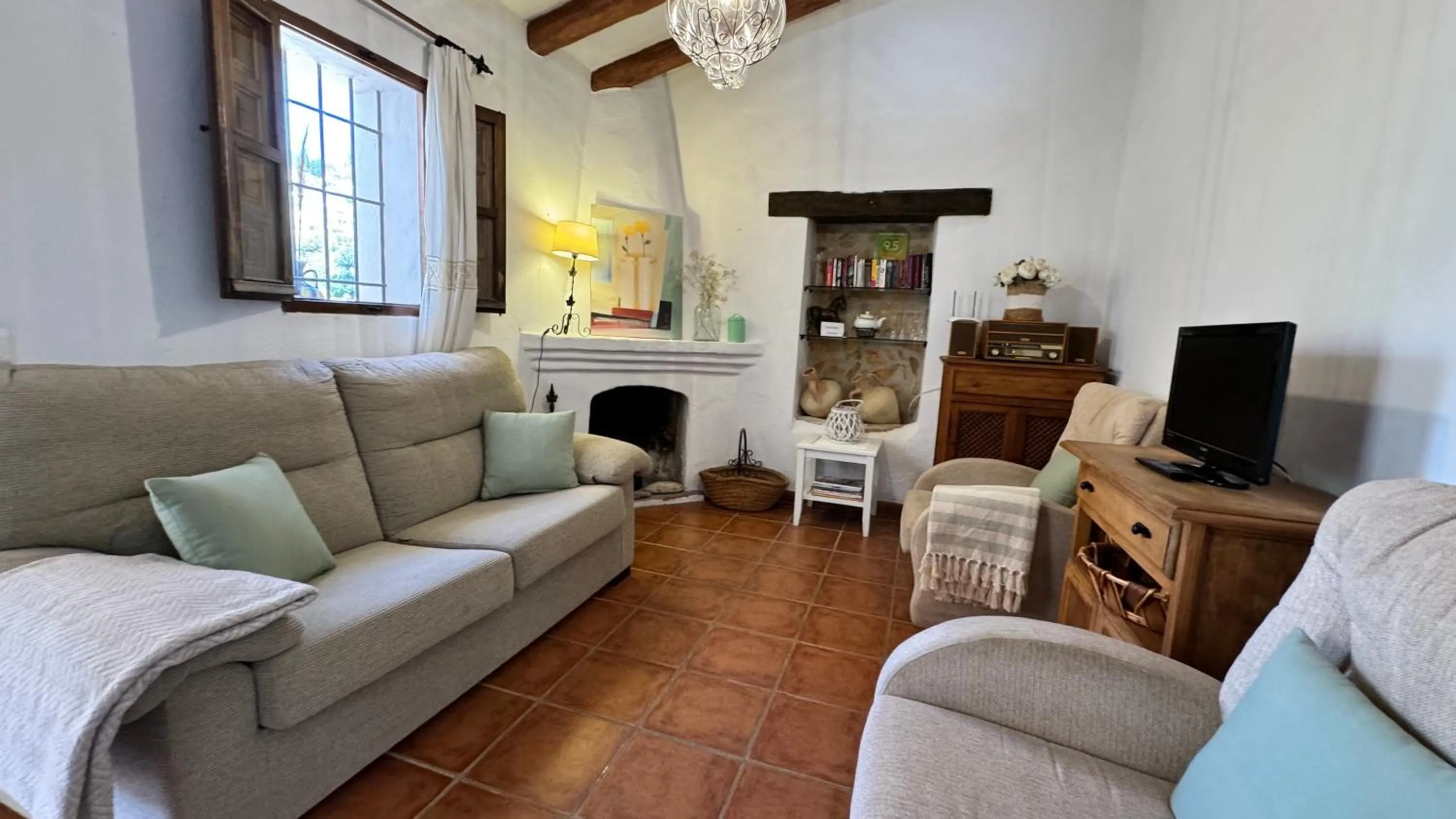 Living room in Cortijo El Majito