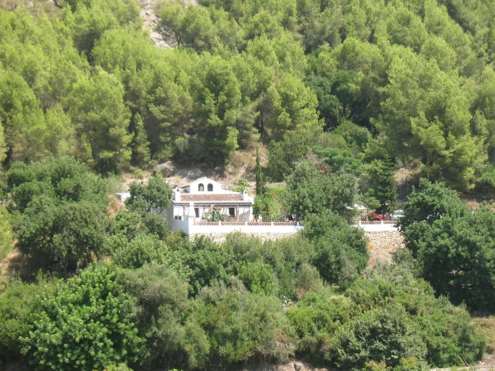Bird's eye view in Cortijo El Majito