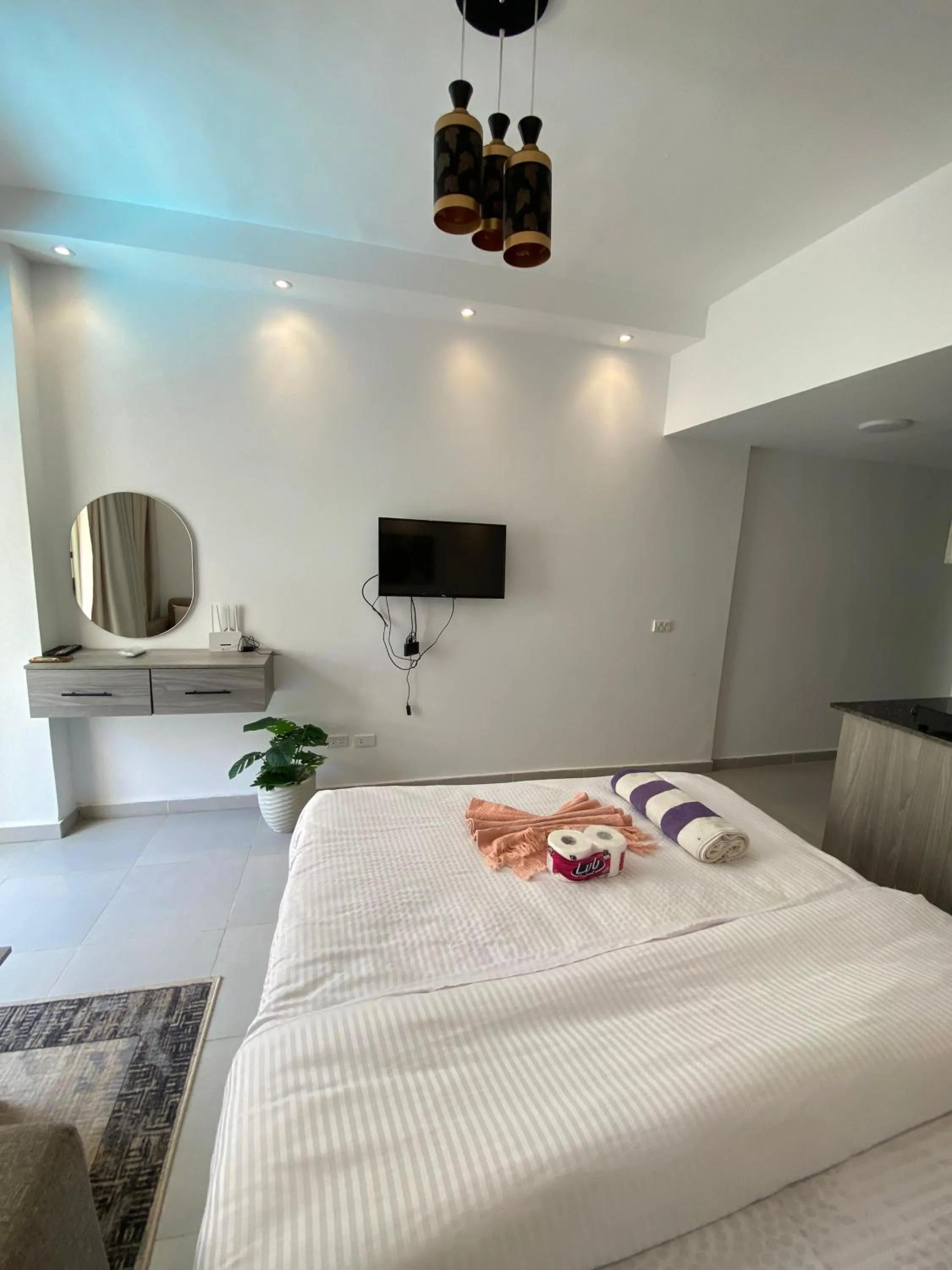 Bed in Florenza Khamsin Resort