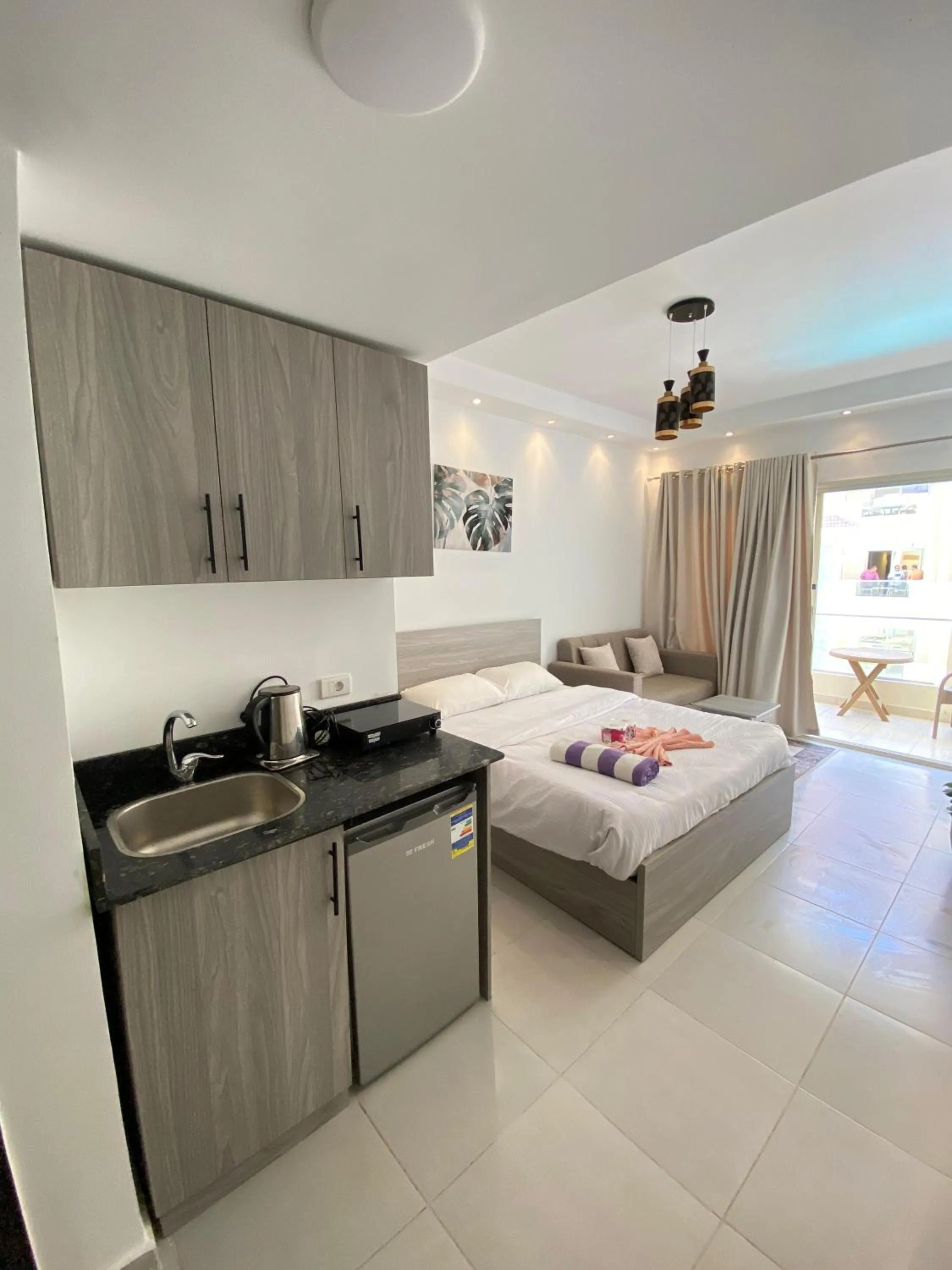 Bed in Florenza Khamsin Resort