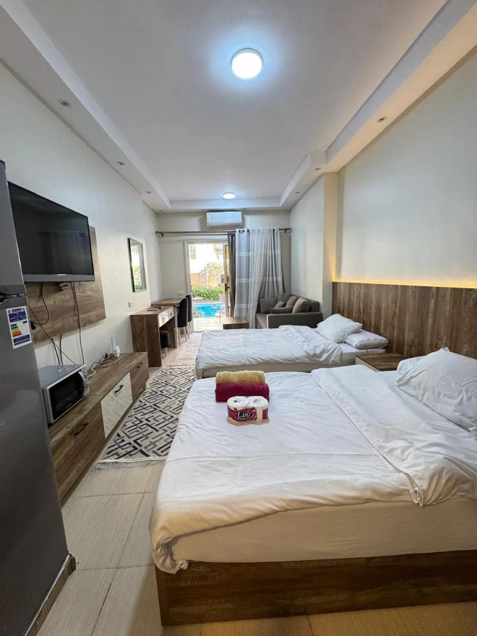 Bed in Florenza Khamsin Resort