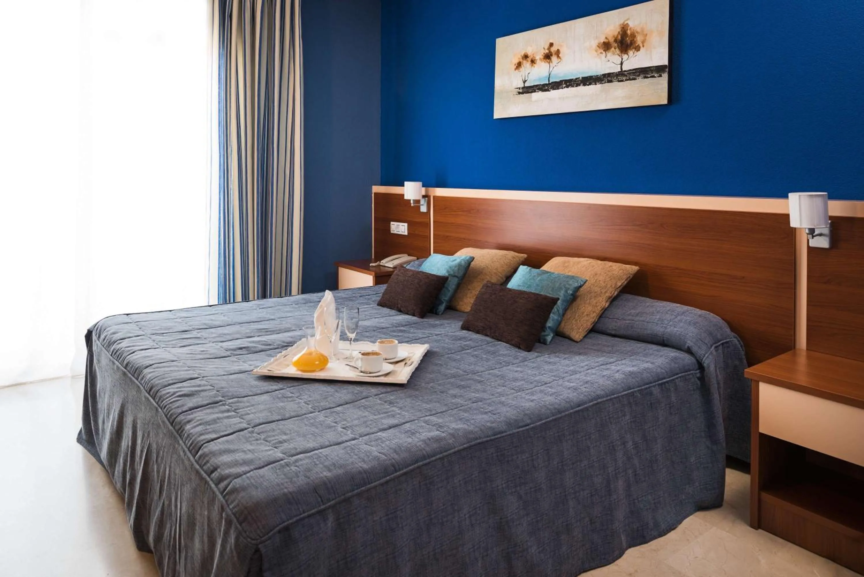 Bed in Hotel Sun Palace Albir & Spa