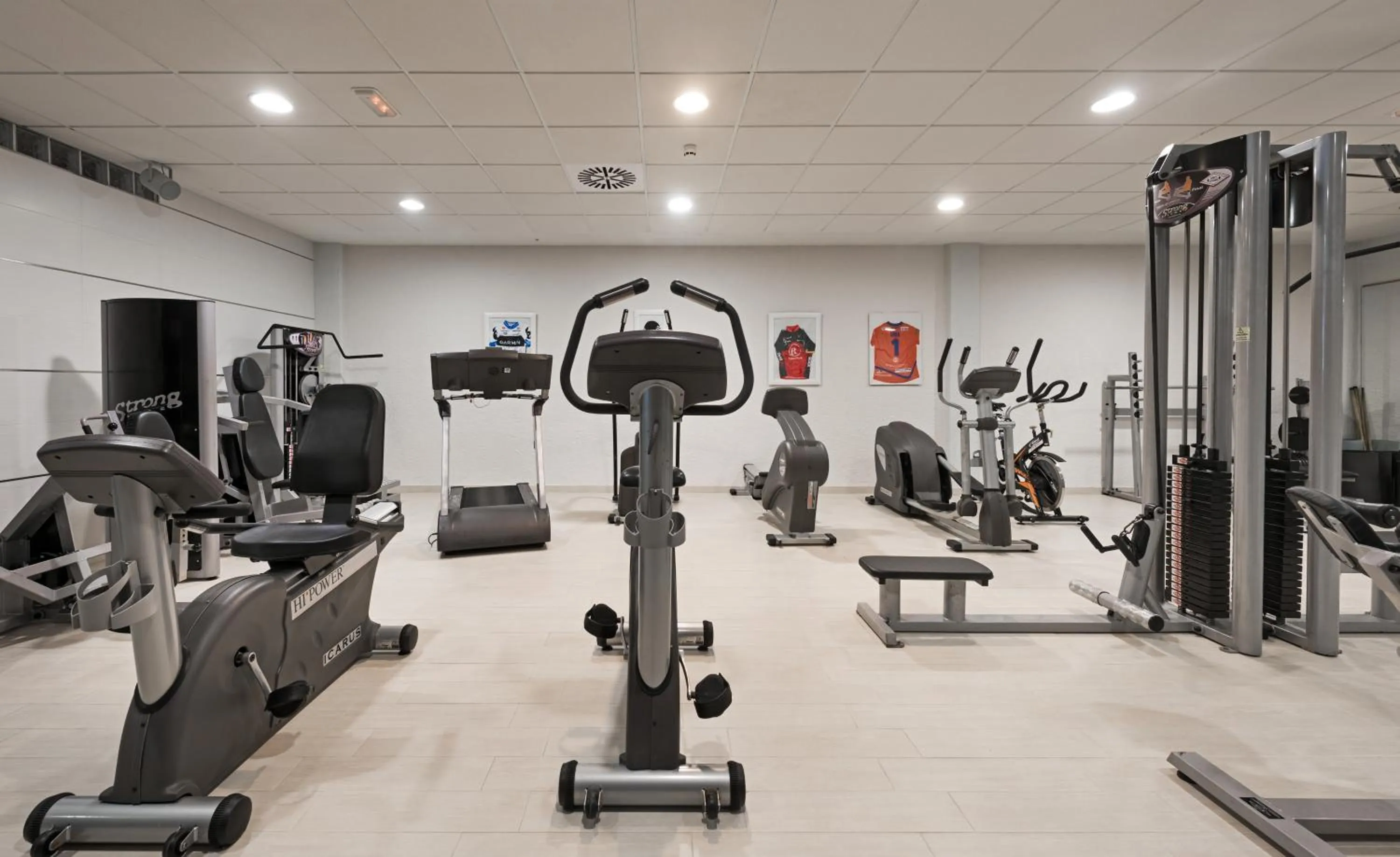 Fitness centre/facilities in Hotel Sun Palace Albir & Spa