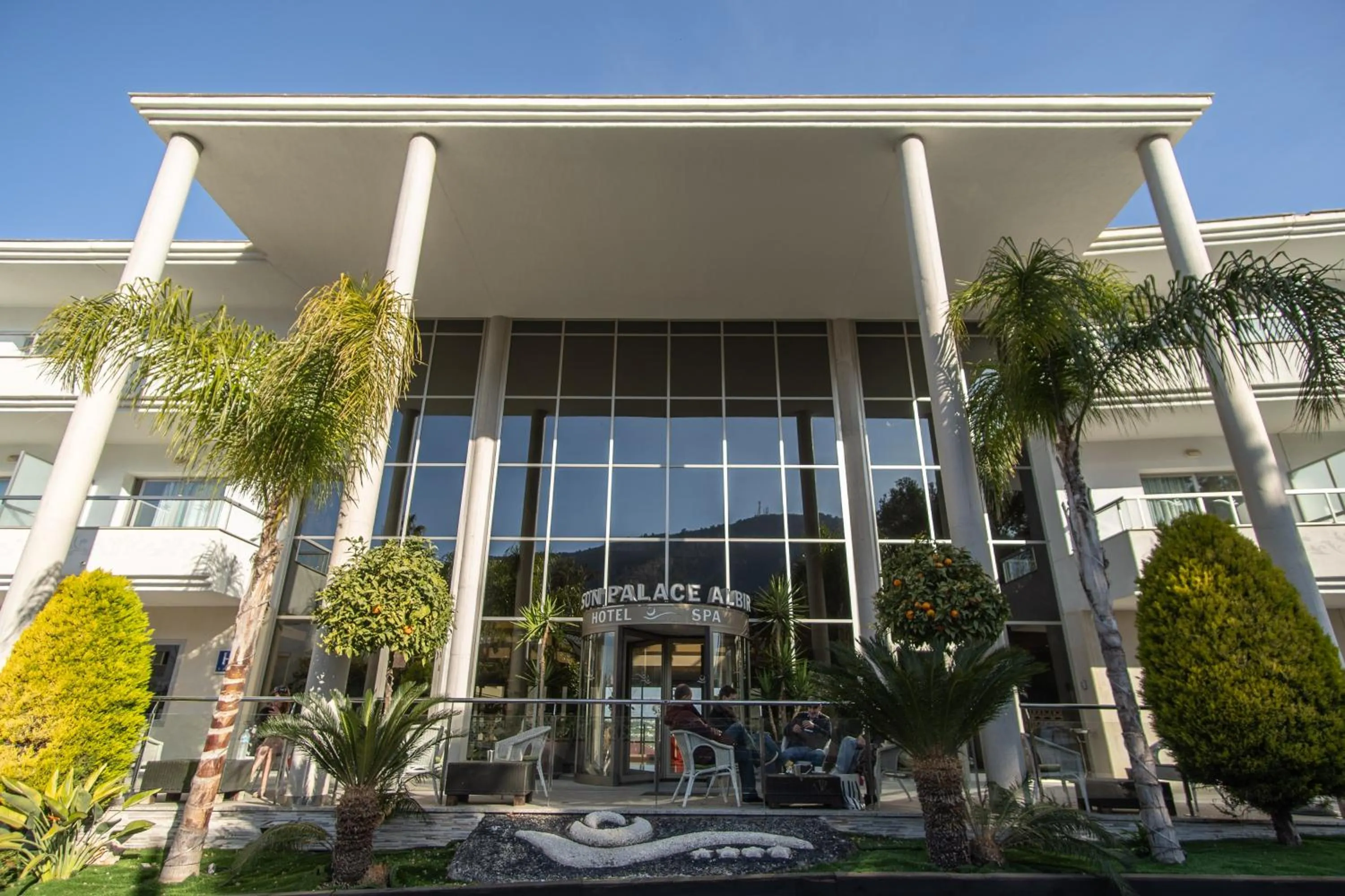Property building in Hotel Sun Palace Albir & Spa