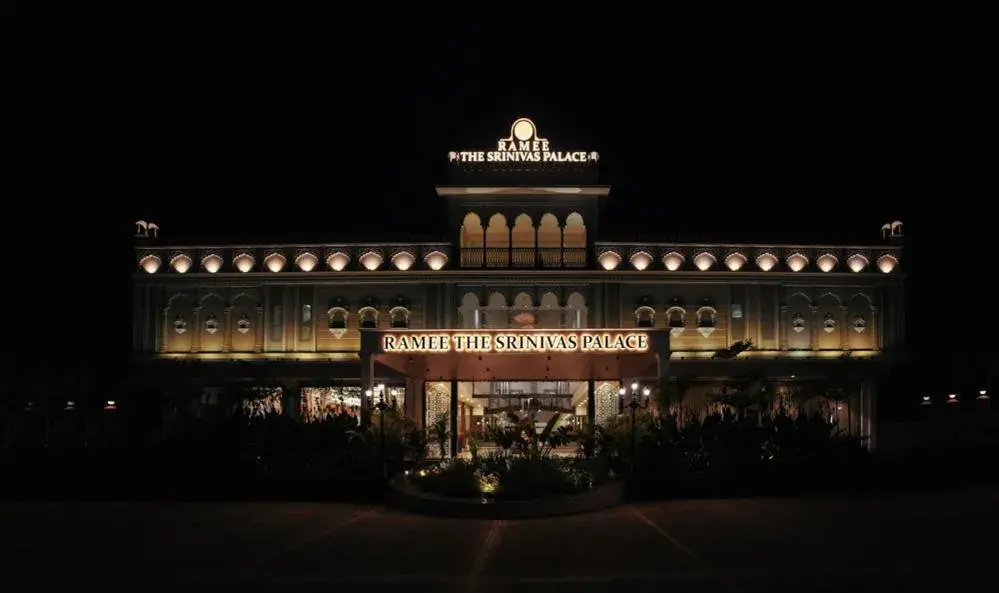 Facade/entrance in Ramee The Srinivas Palace Facade/entrance in Ramee The Srinivas Palace