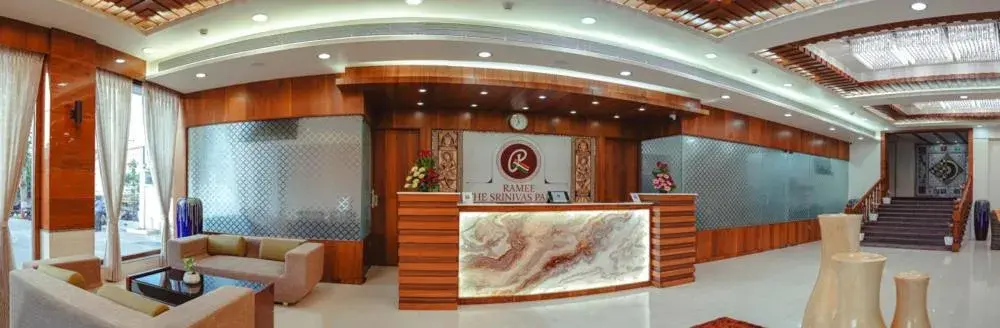 Lobby or reception in Ramee The Srinivas Palace Lobby or reception in Ramee The Srinivas Palace