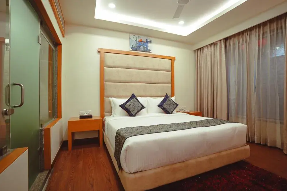 Bed in Ramee The Srinivas Palace Bed in Ramee The Srinivas Palace