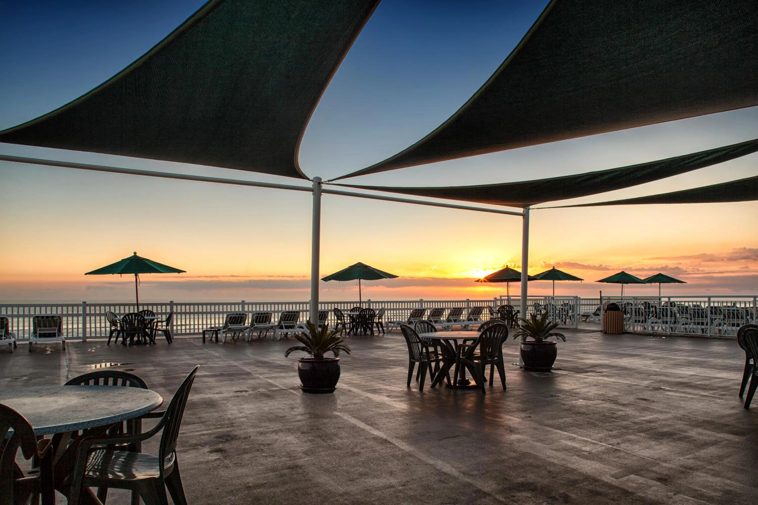 Patio in Royal Floridian Resort South by Spinnaker