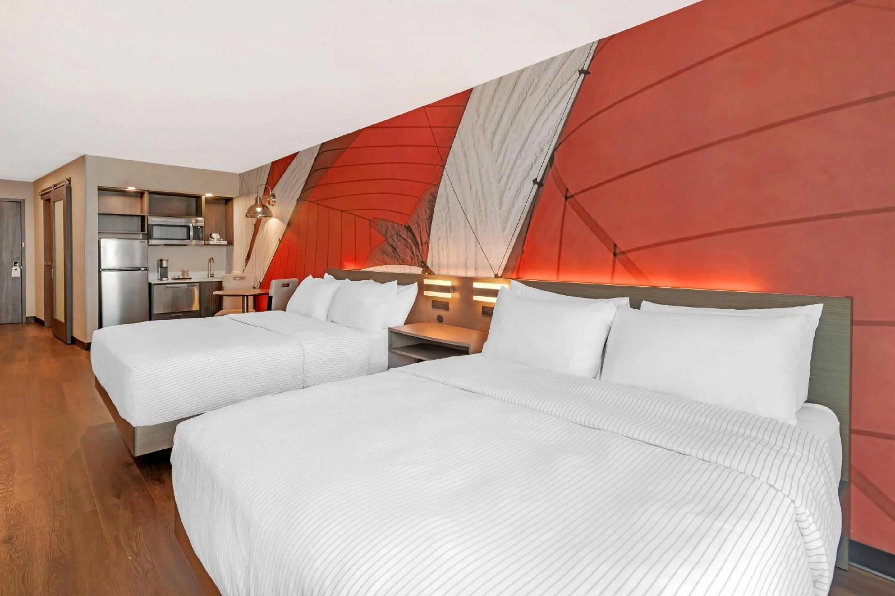 Bedroom, Bed in Cambria Hotel & Suites Plymouth