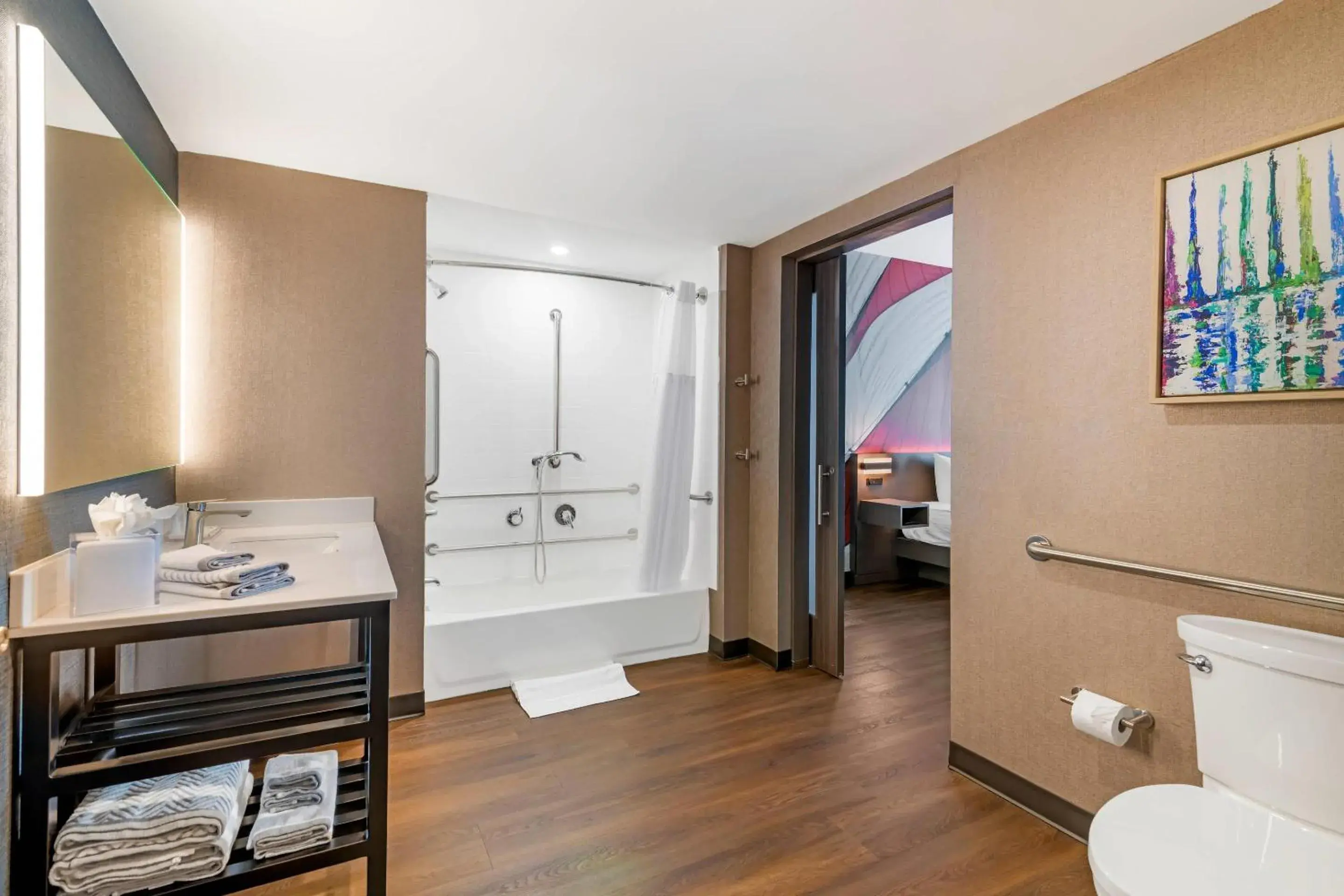 Bedroom in Cambria Hotel & Suites Plymouth Bedroom in Cambria Hotel & Suites Plymouth