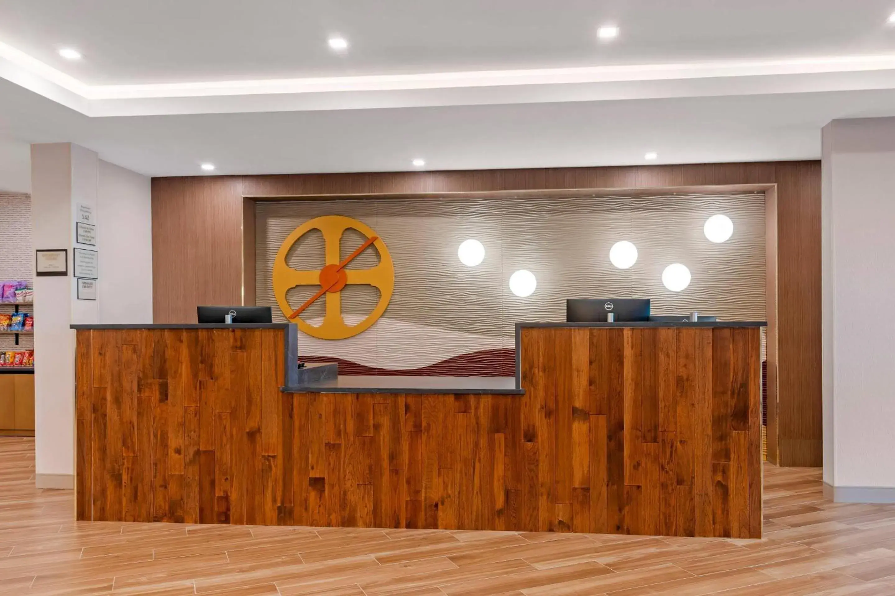 Lobby or reception in Cambria Hotel & Suites Plymouth Lobby or reception in Cambria Hotel & Suites Plymouth