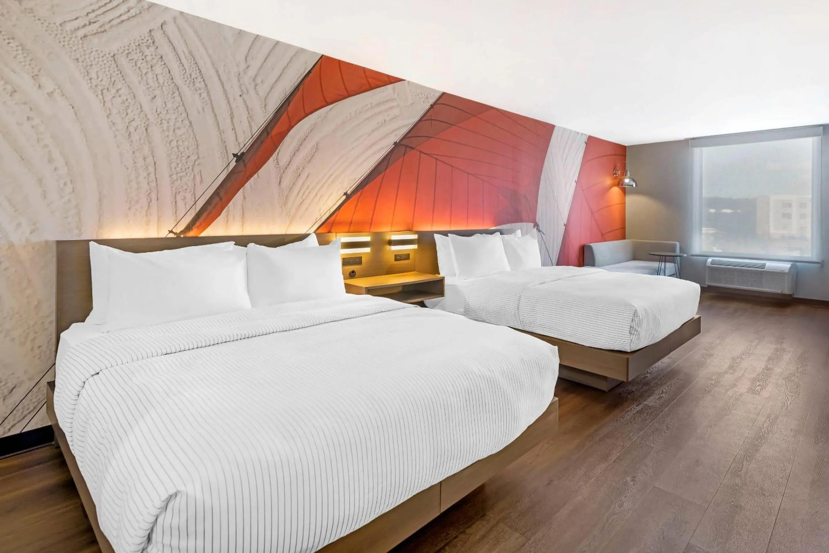 Bedroom, Bed in Cambria Hotel & Suites Plymouth