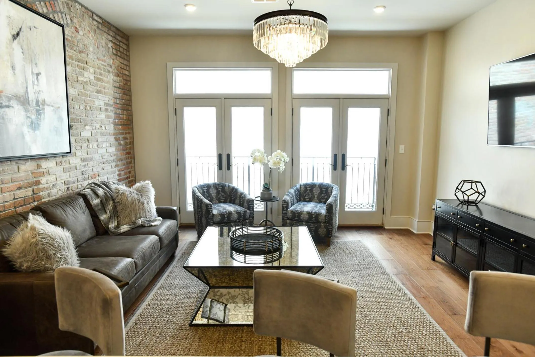 Living room in Harcol House