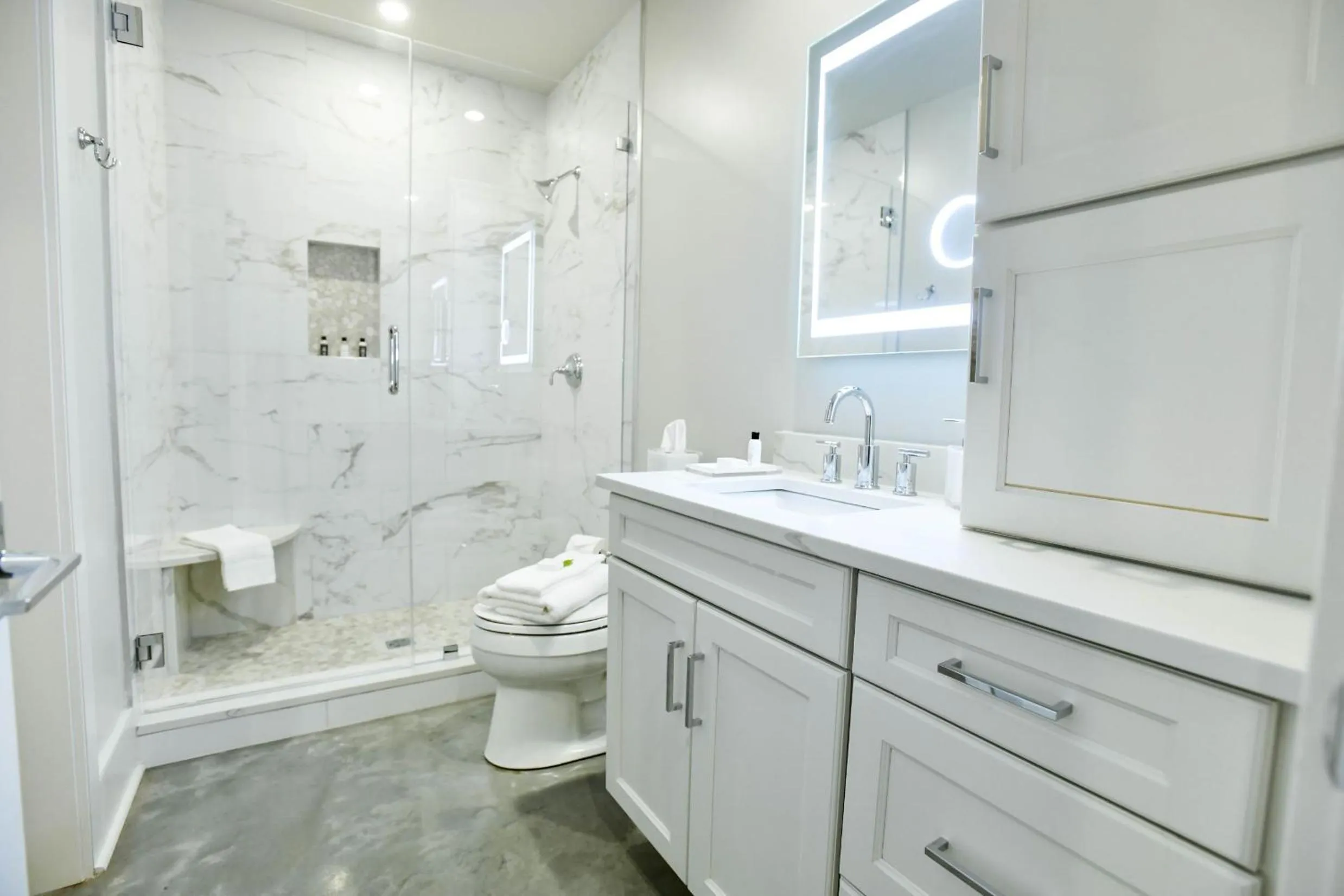 Shower in Harcol House