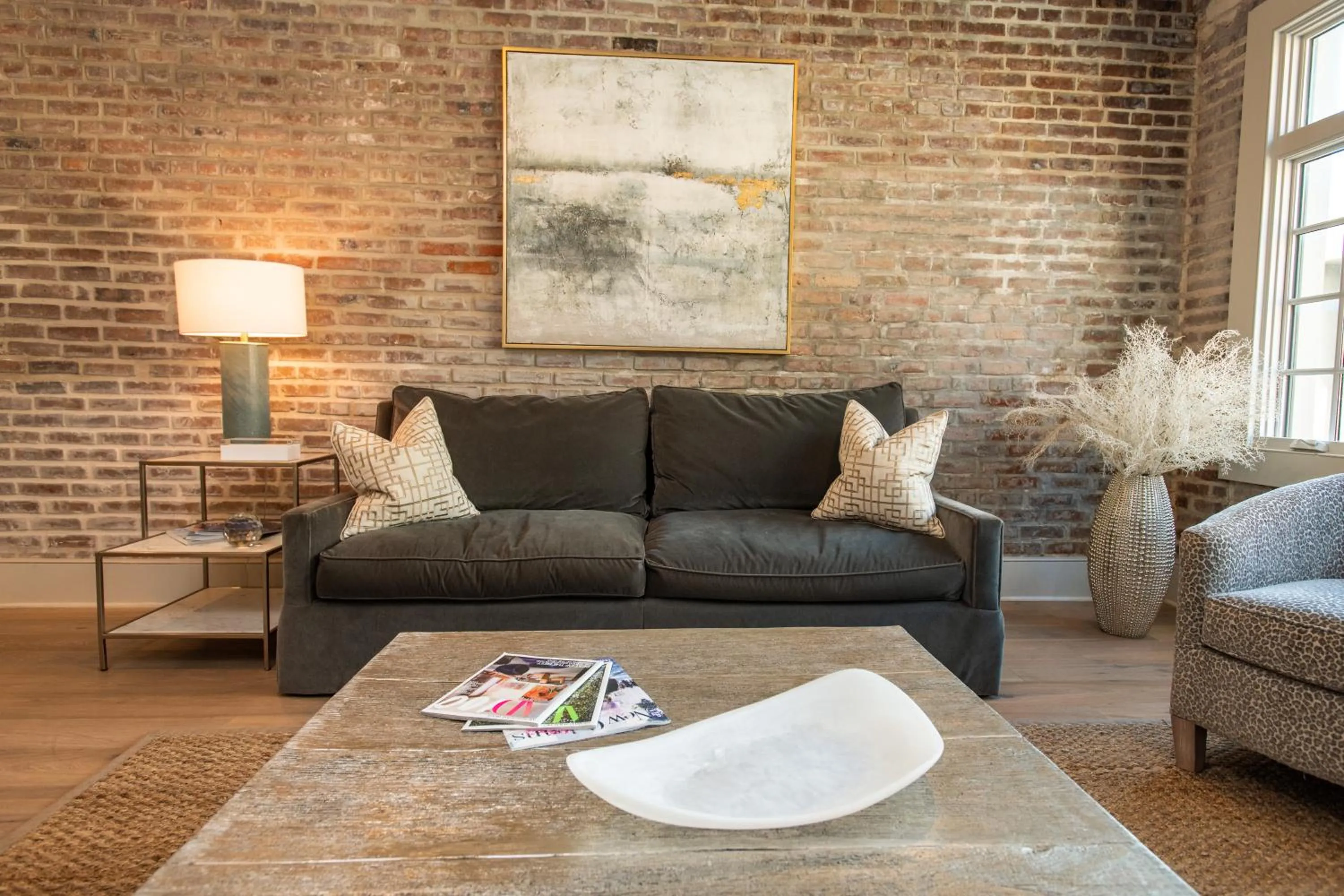 Living room in Harcol House