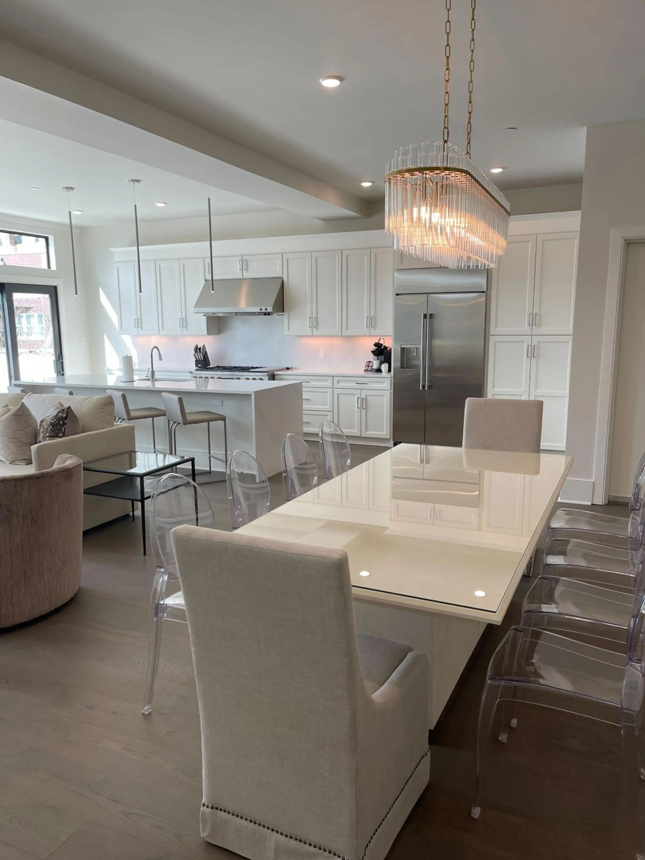 Dining area in Harcol House