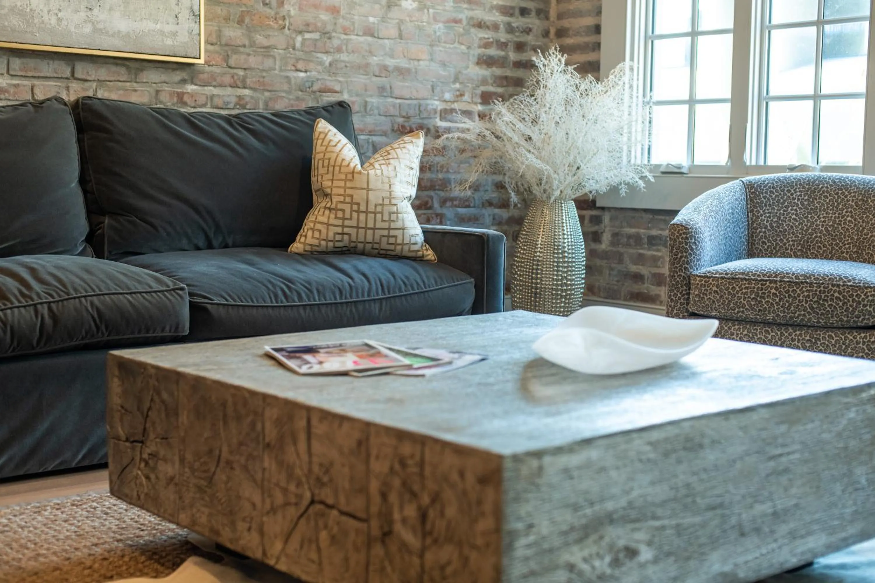 Living room in Harcol House