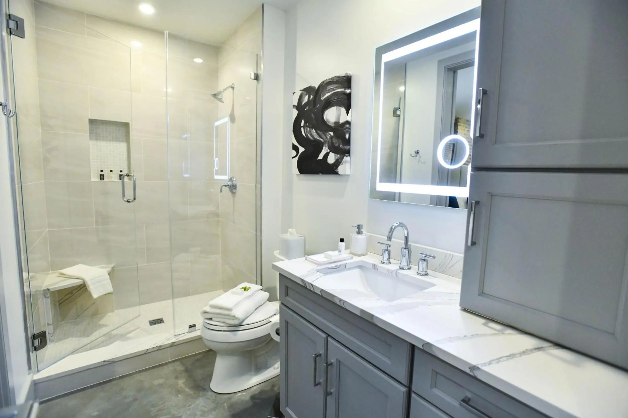 Shower in Harcol House