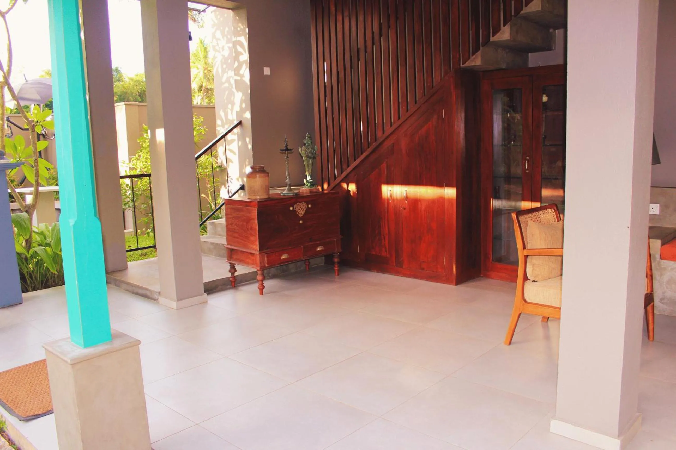 Seating area in The Chariot Hikkduwa Resort