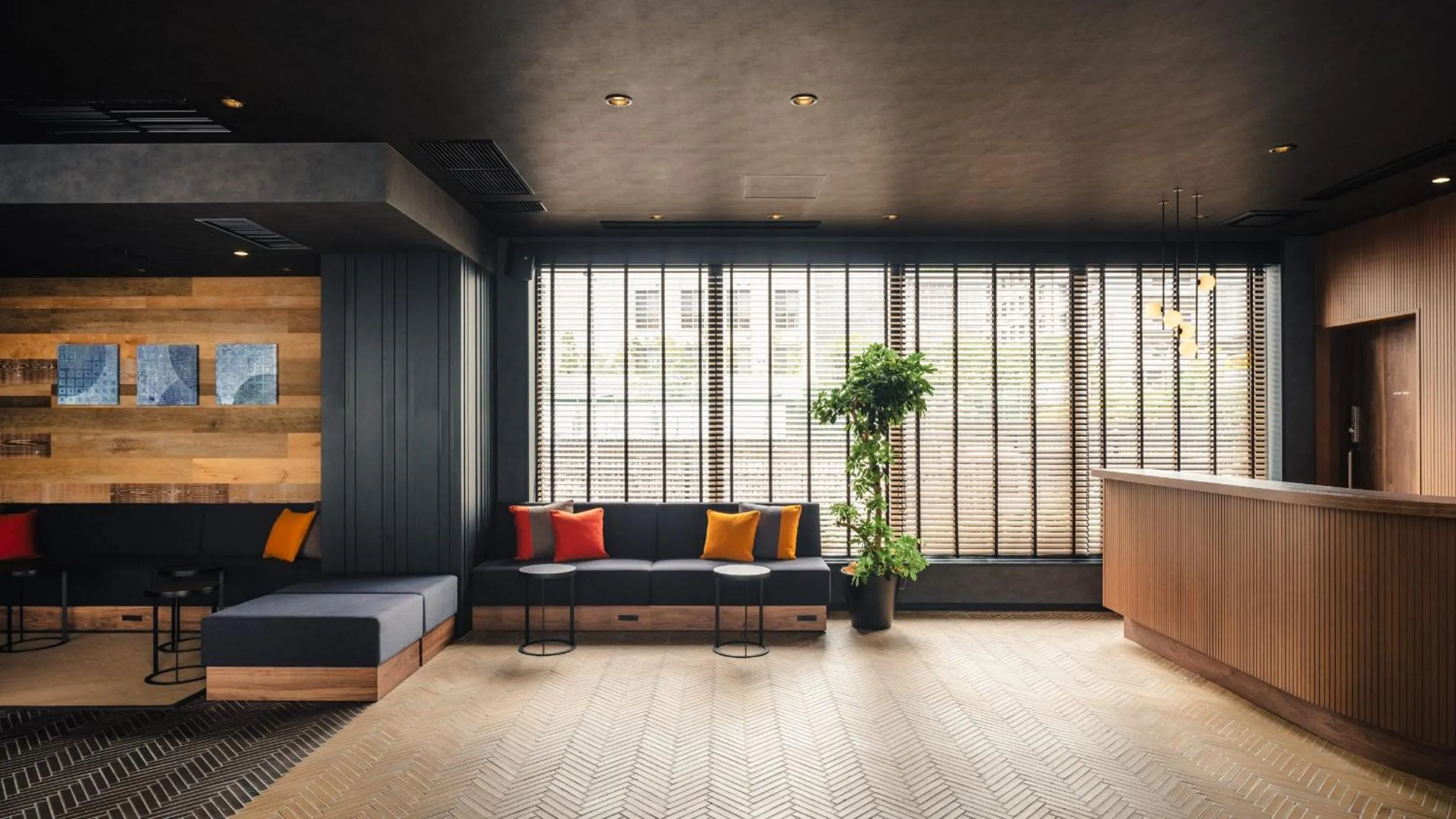 Lobby or reception in Nest Hotel Tokyo Yaesu